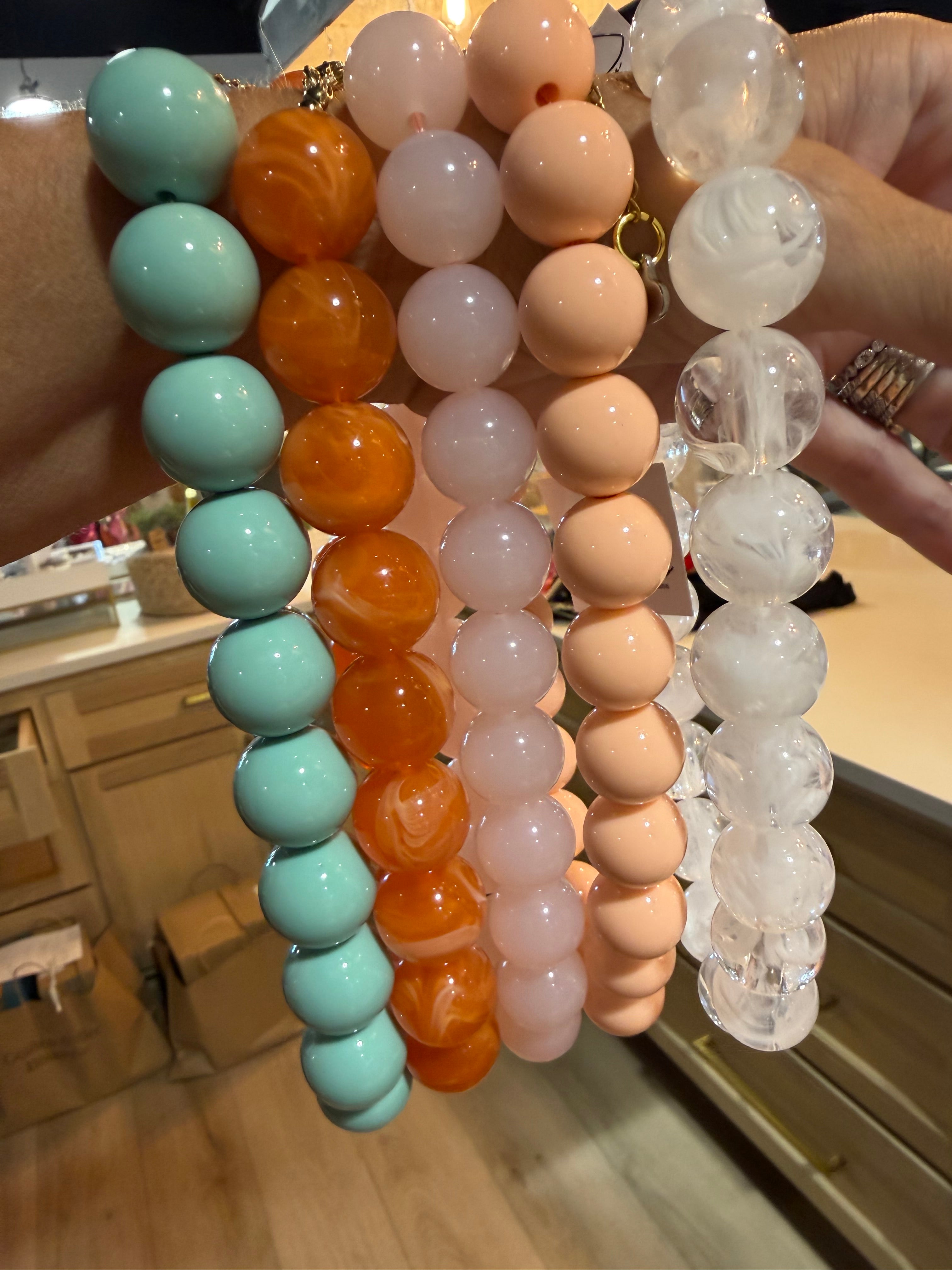 Brandy Ball Necklace