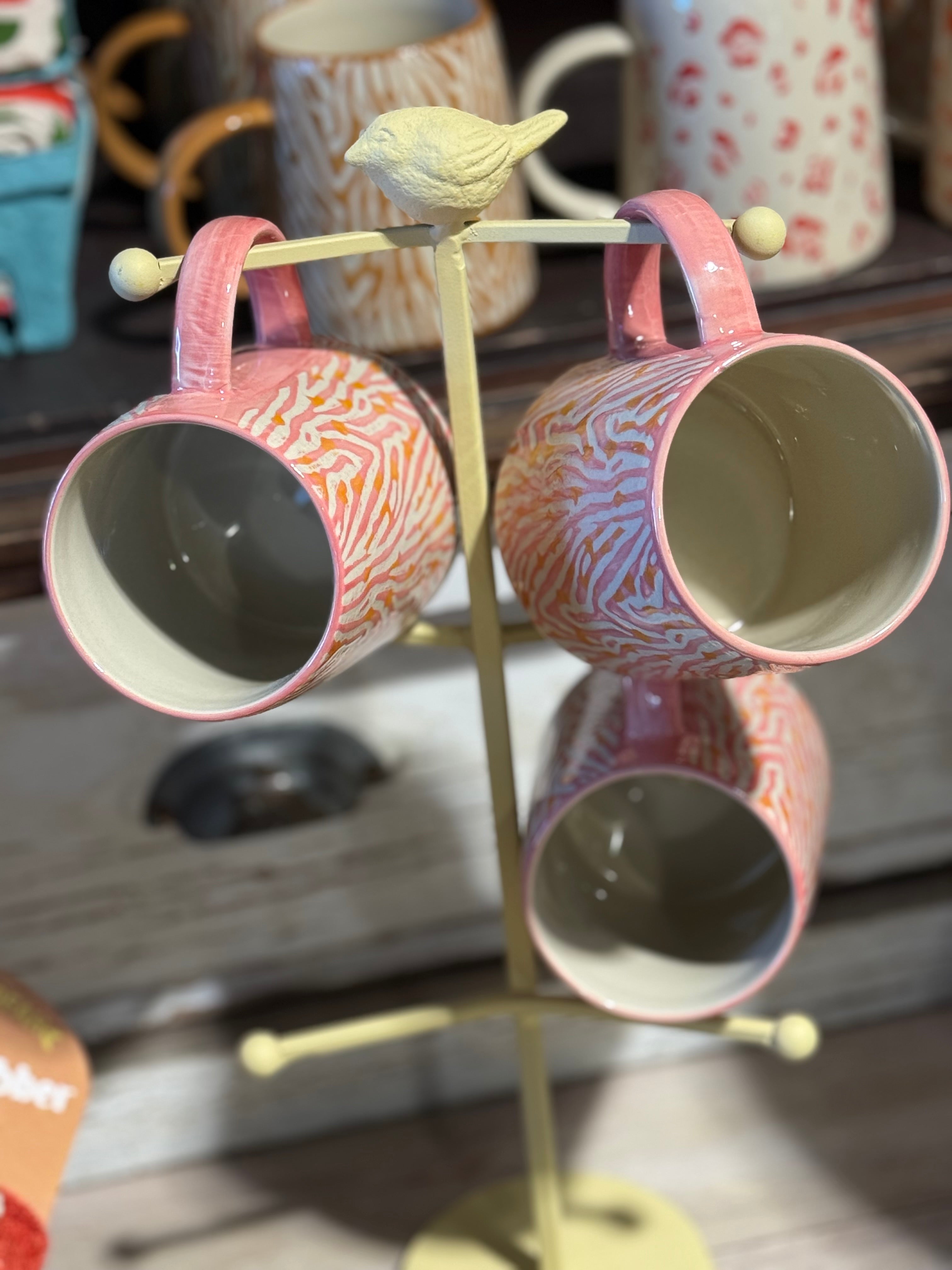 Metal Mug Rack