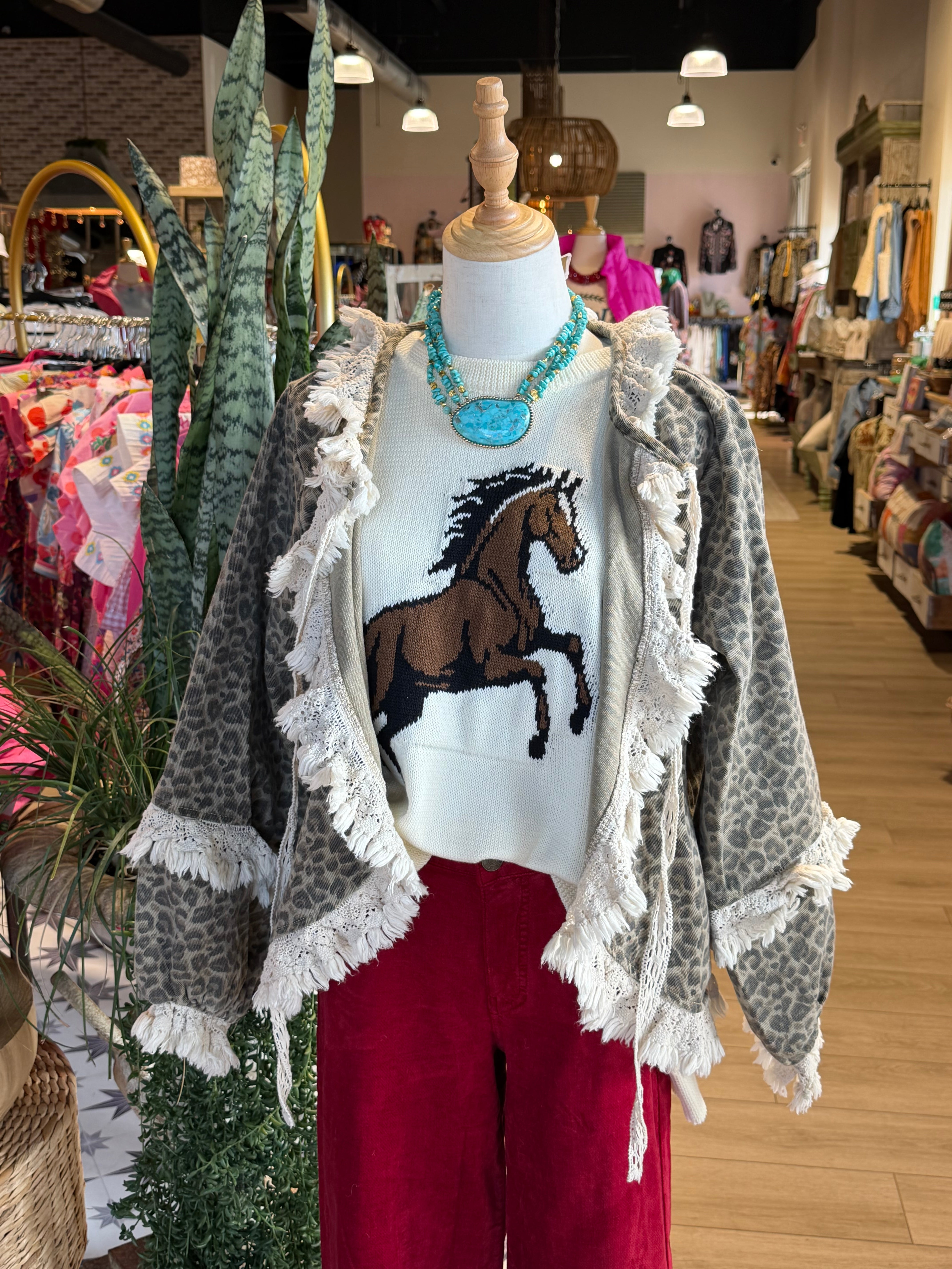 Leslie Leopard Jacket