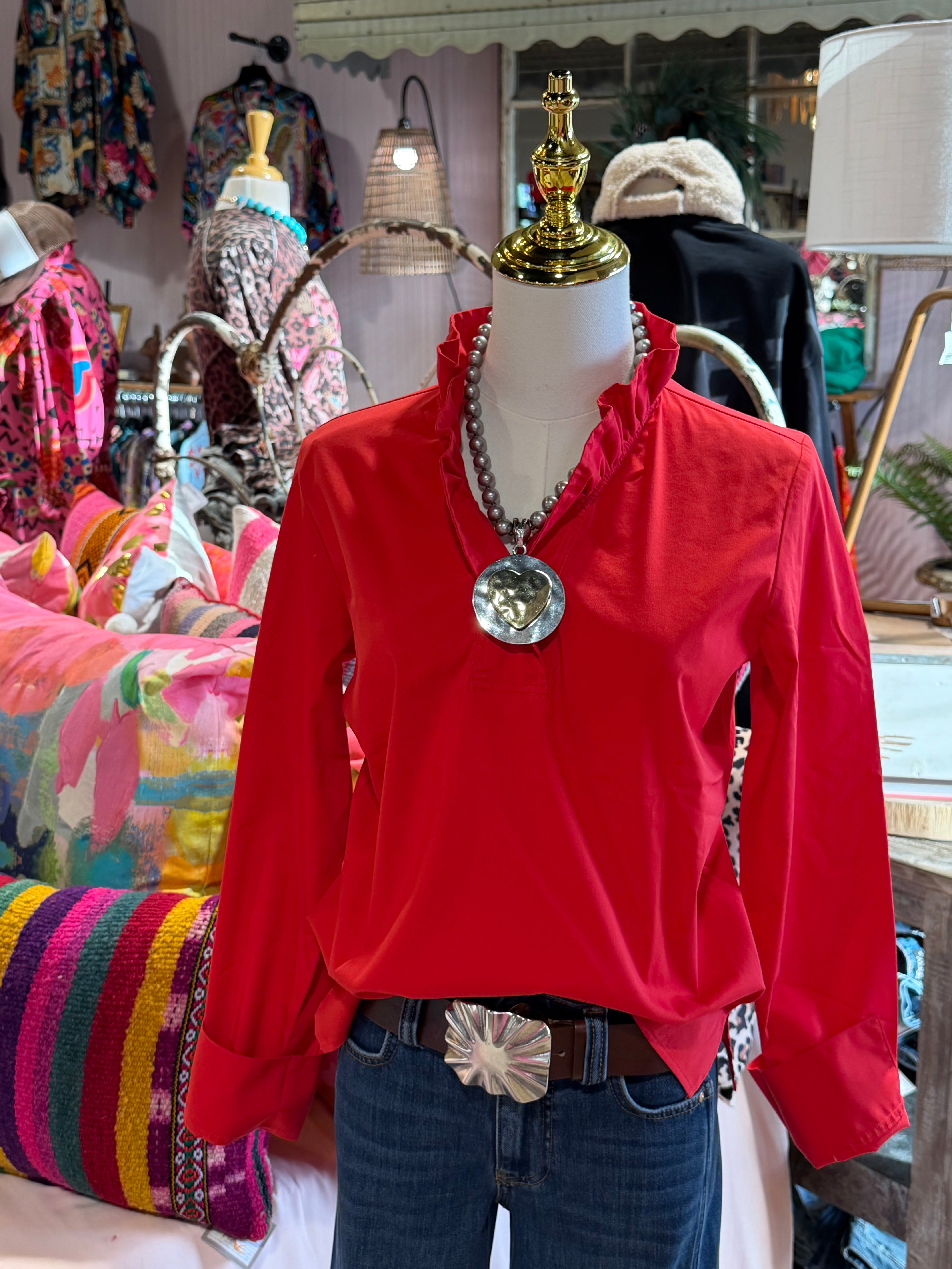 Tammy Popover Top (3 Colors)