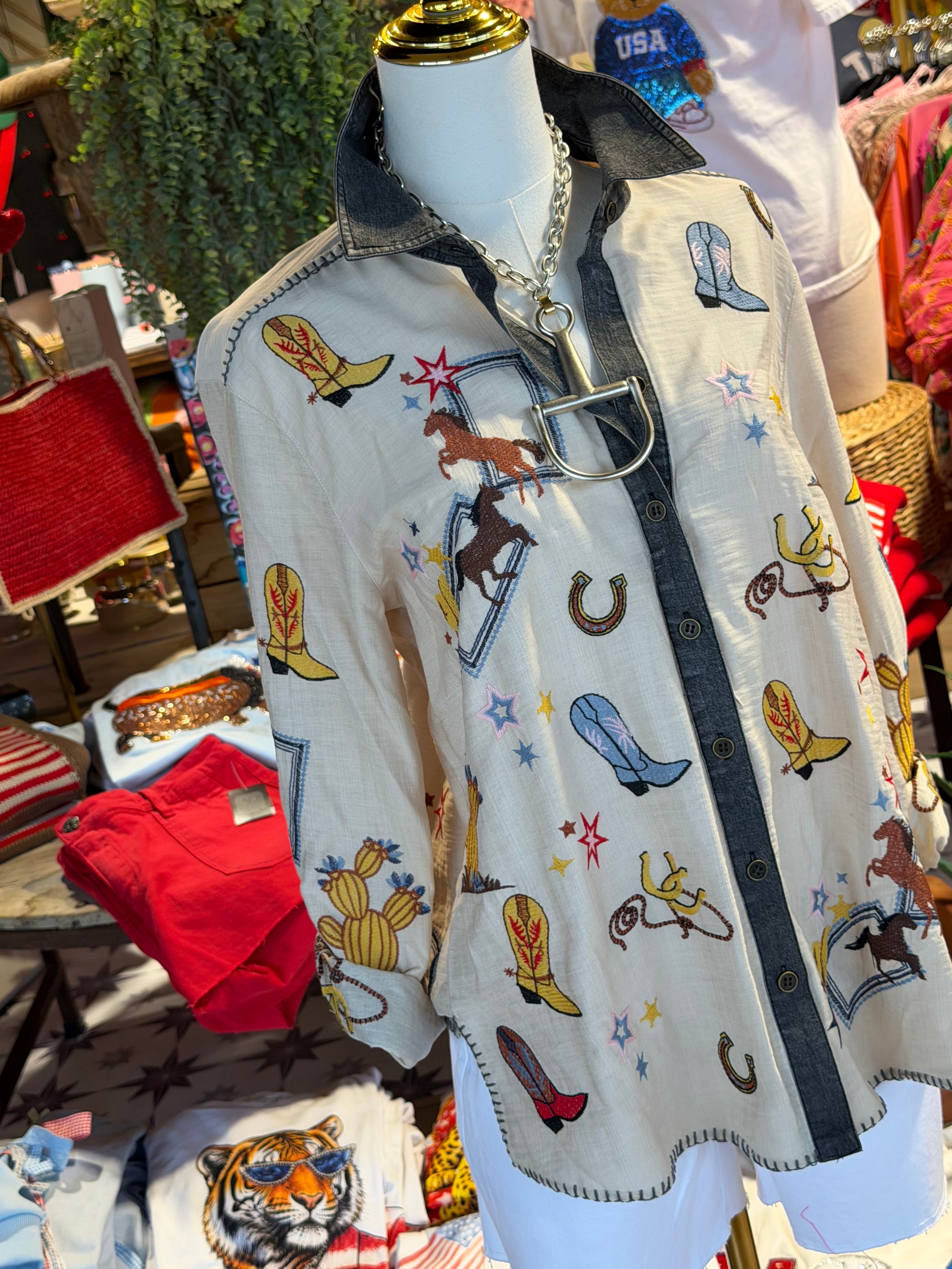 Wild Wild West Blouse