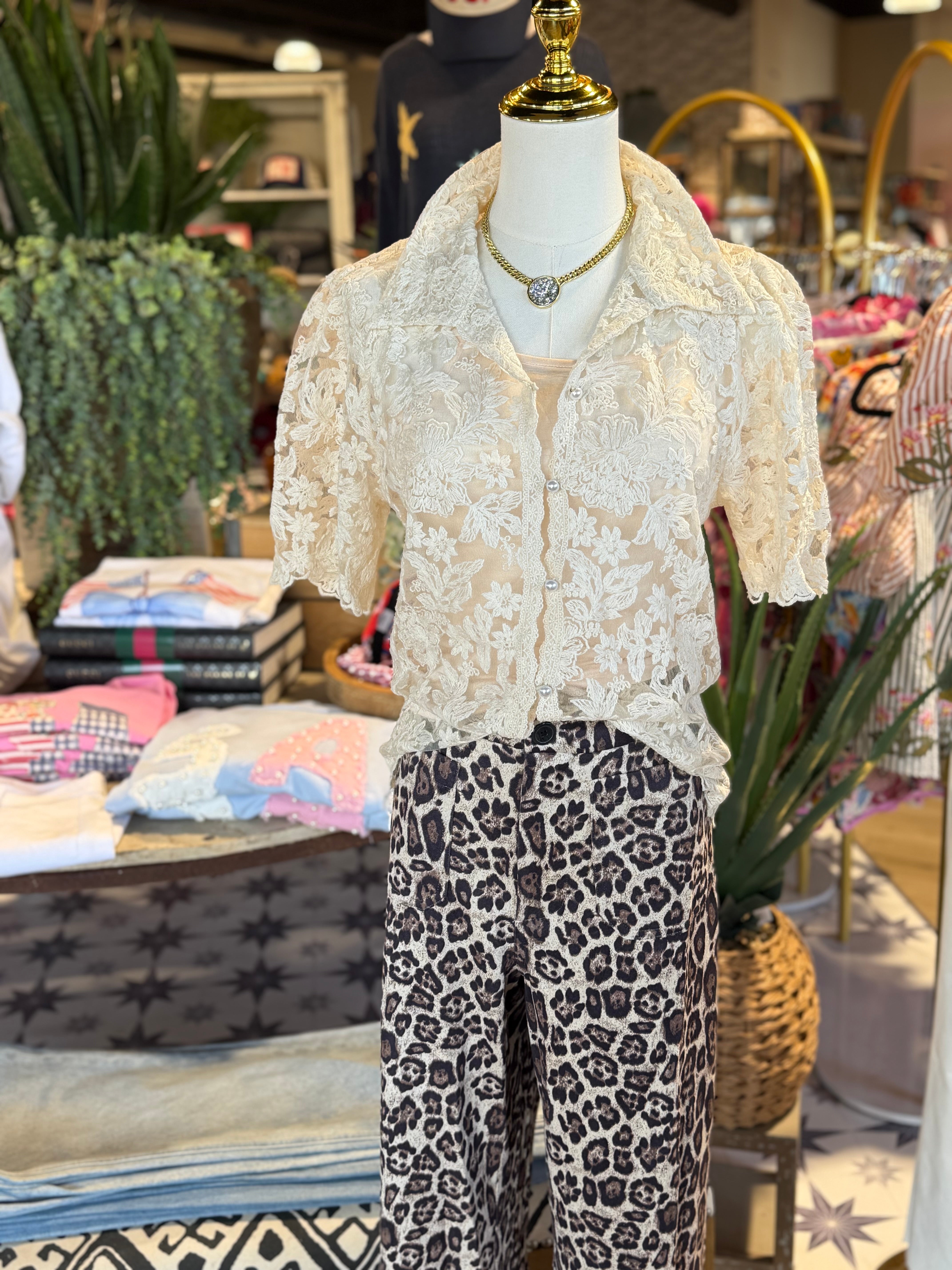 Lindsey Leopard Pants