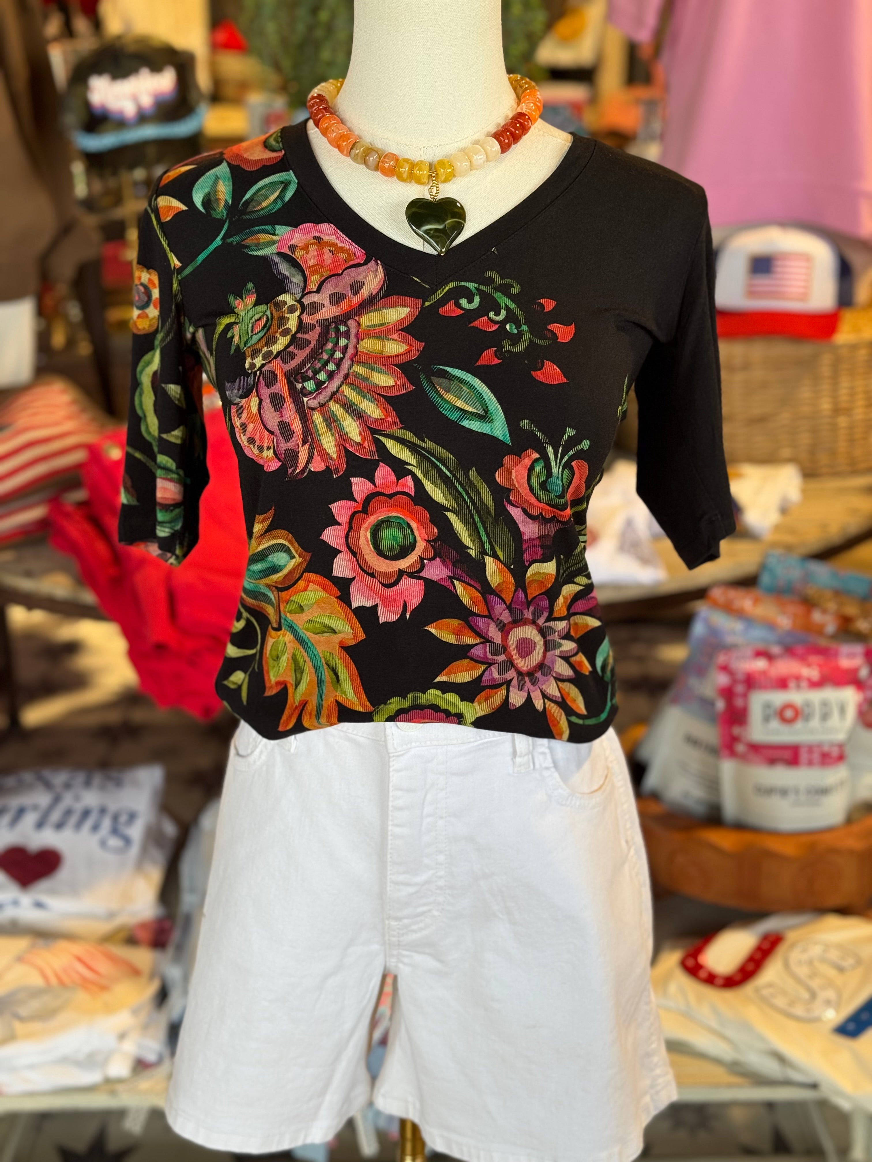 Janie Elbow Tee