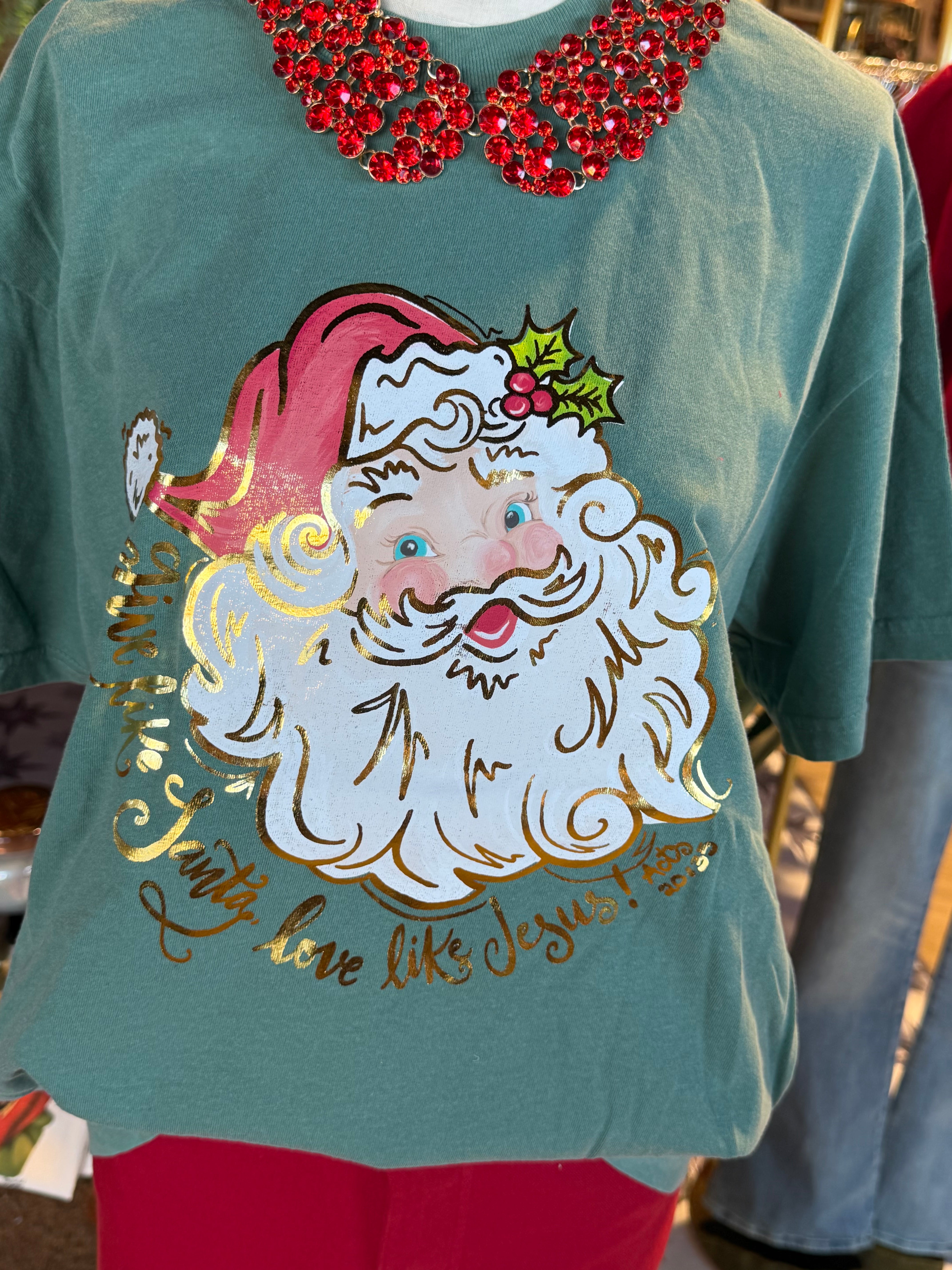 Jolly Santa Tee