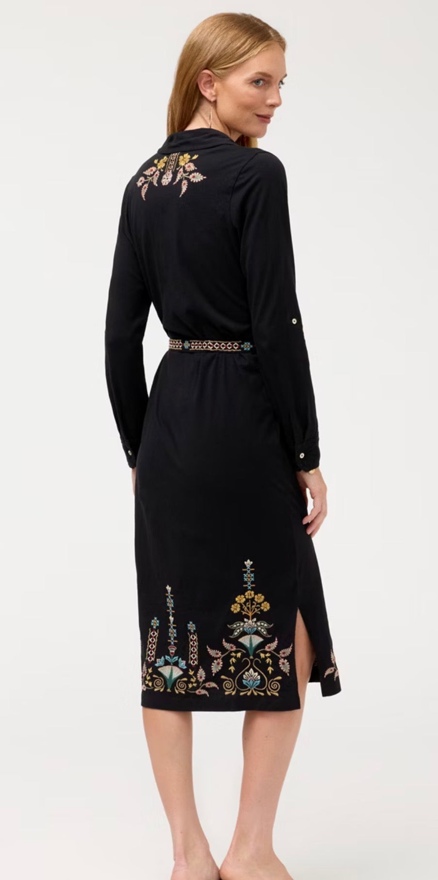 Anya Embroidered Dress