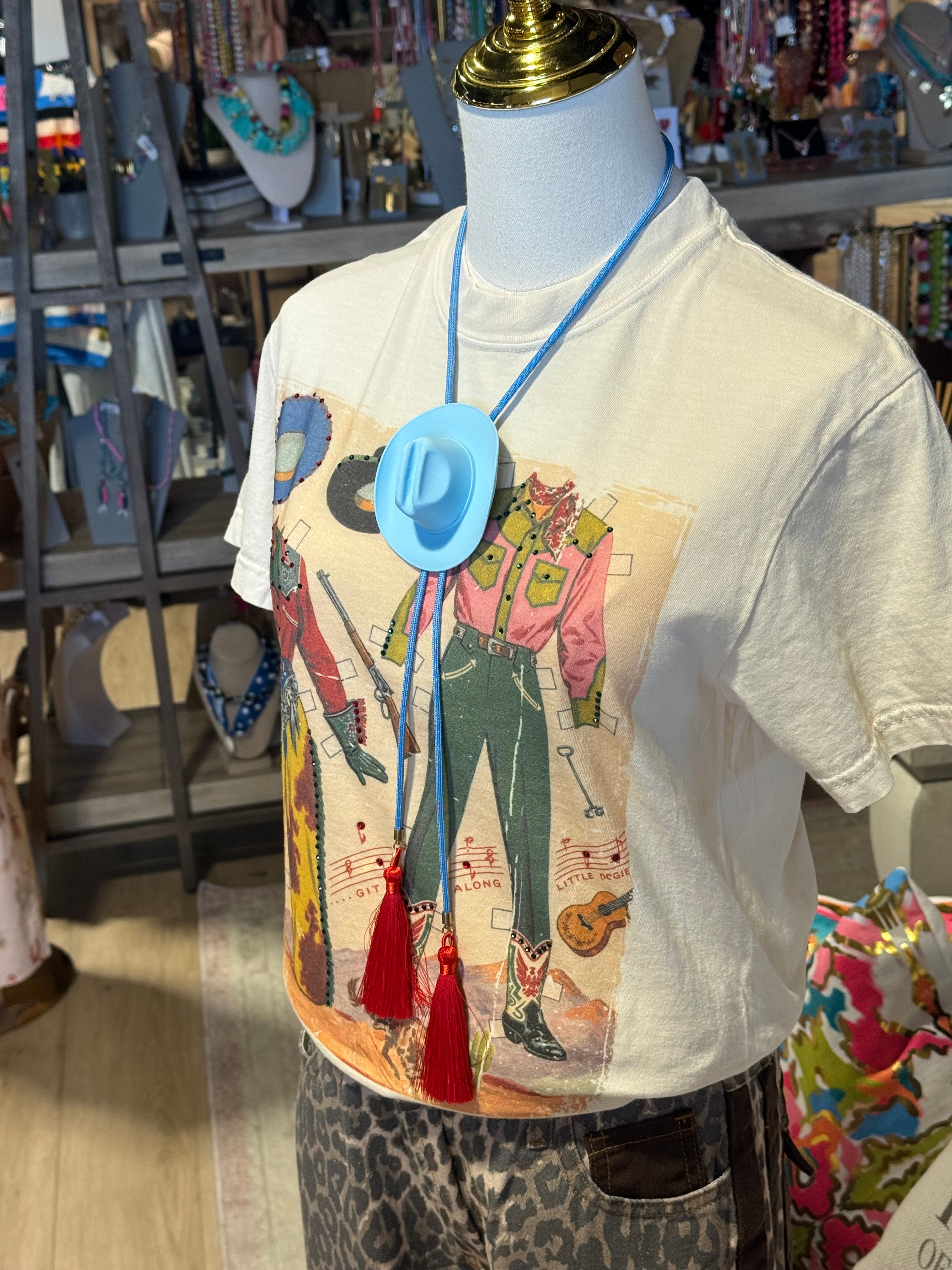 RODEO DRESS UP TEE | CREWNECK