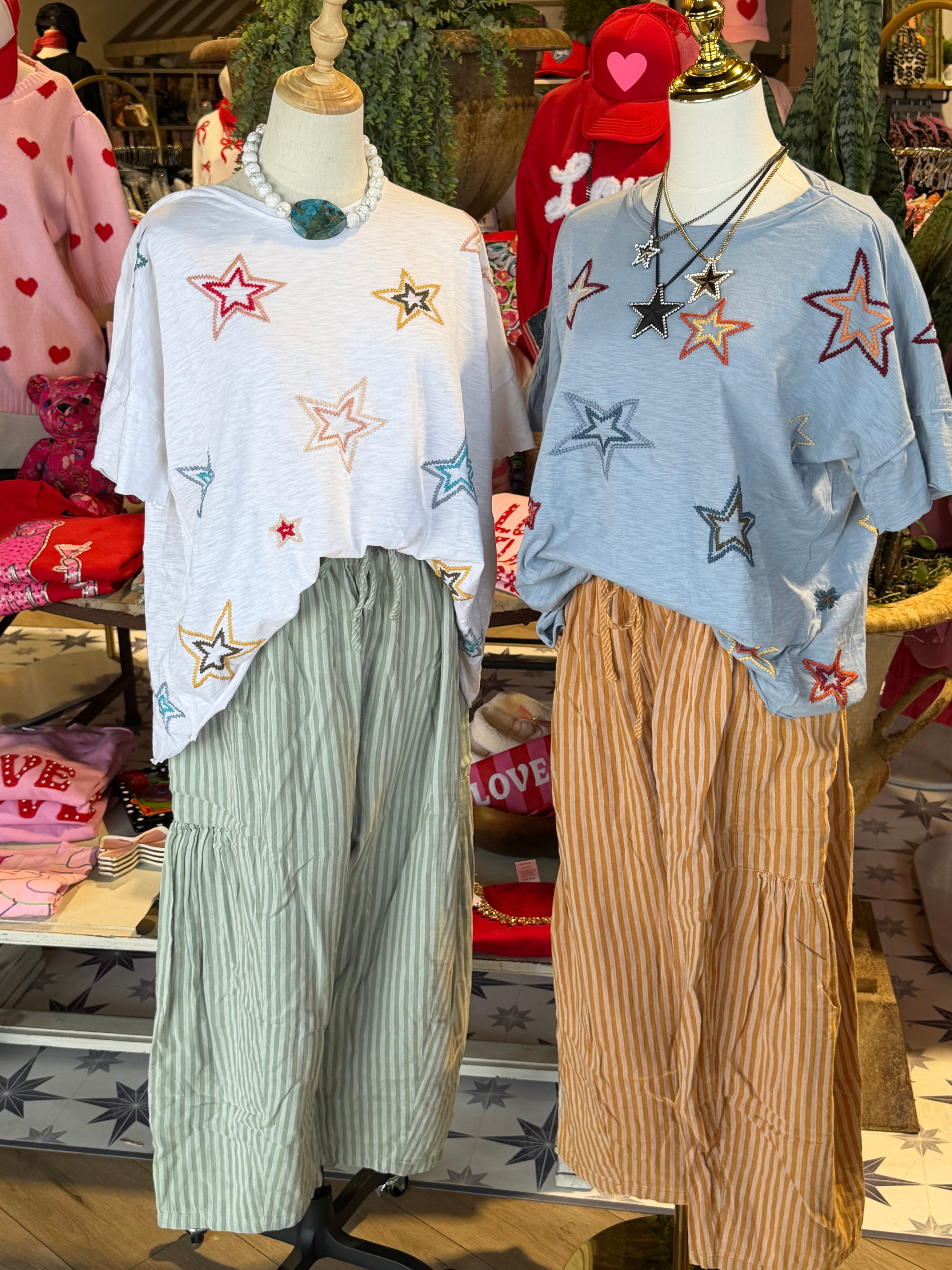 Harem Striped Pants ( 2 Colors)