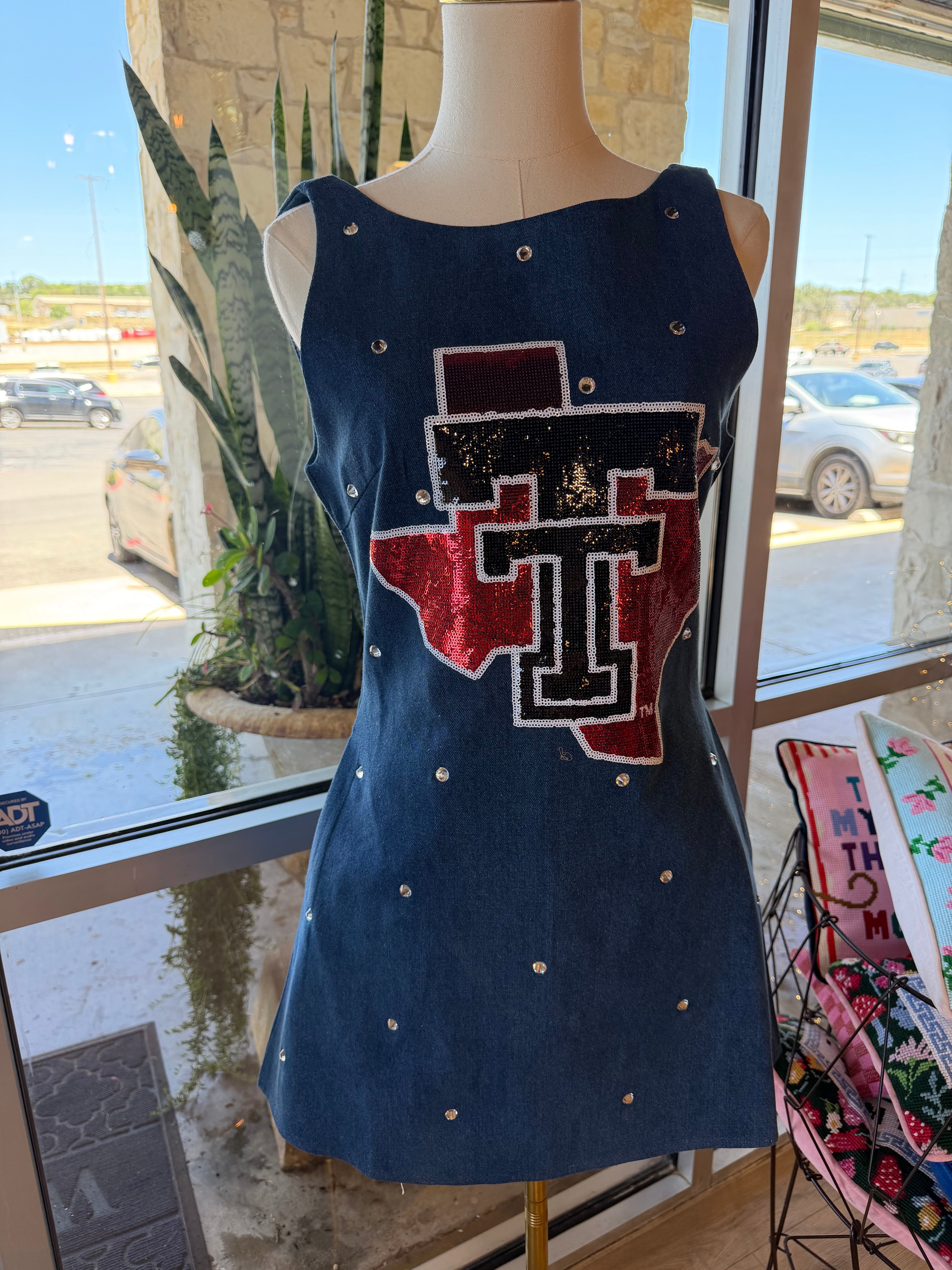 Texas Tech Tank Dress Xsmall