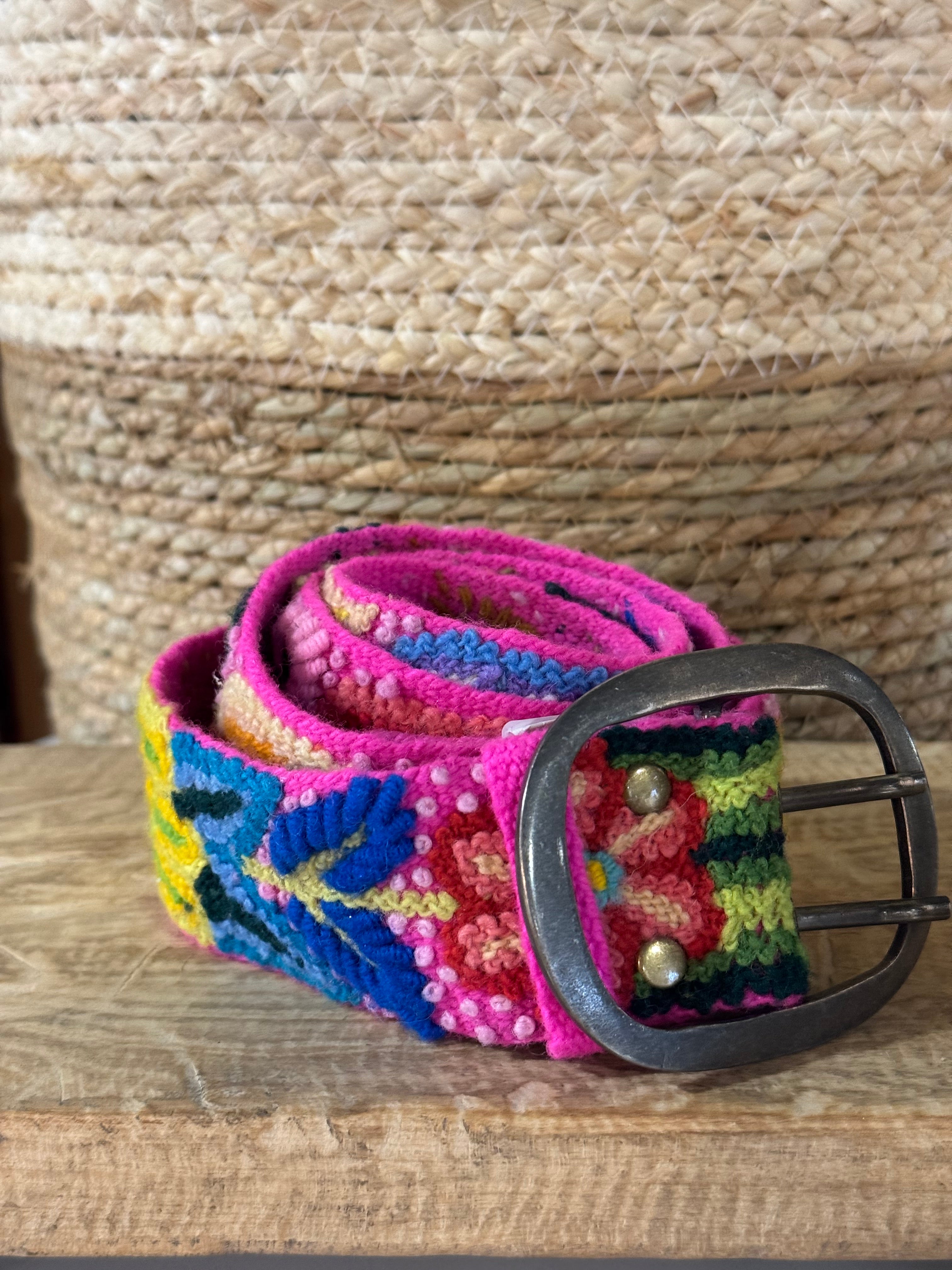 Embroidered Belt