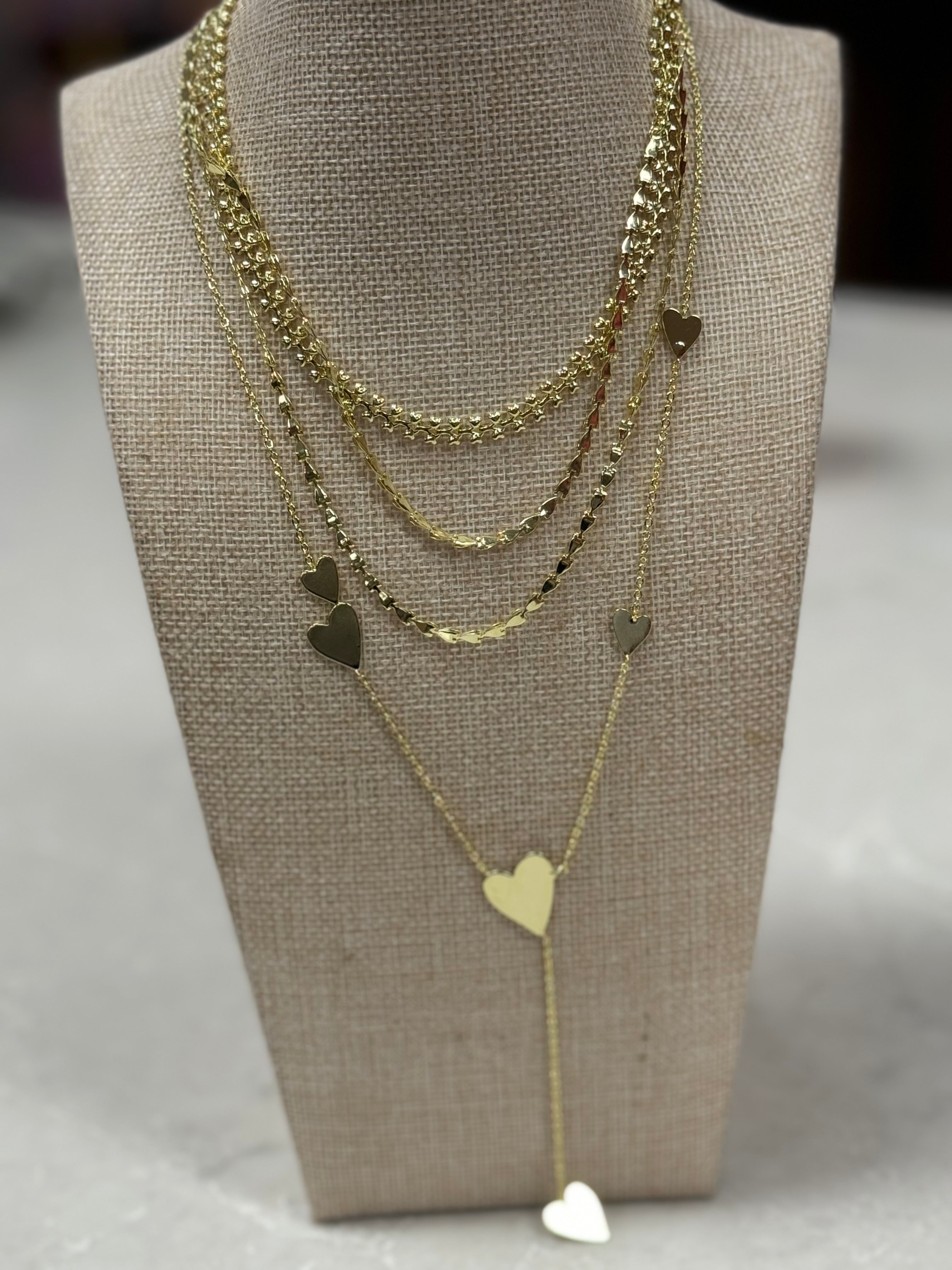 Gold Stack Necklaces (Sold Seperate)