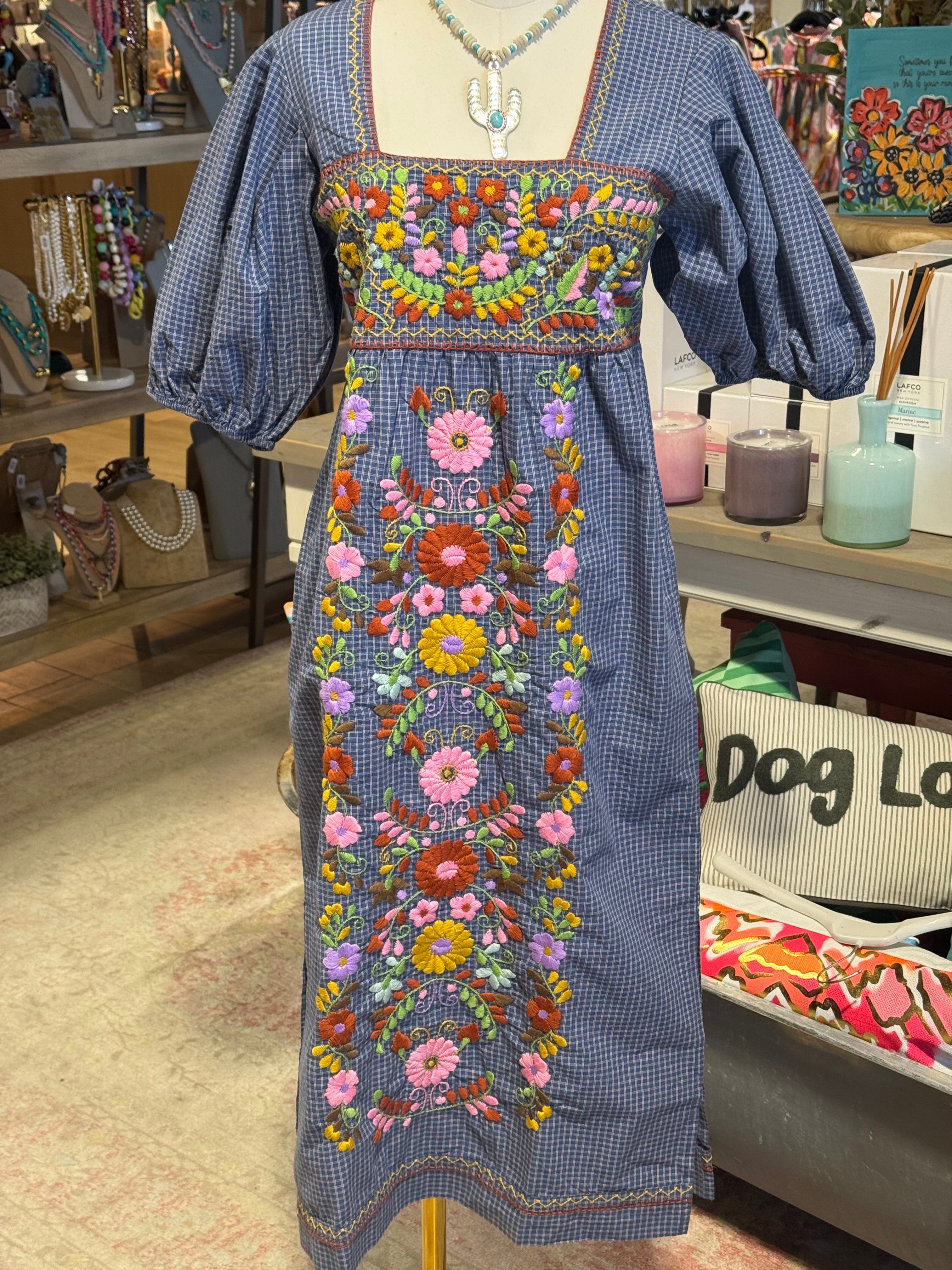 Tina Embroidery Dress