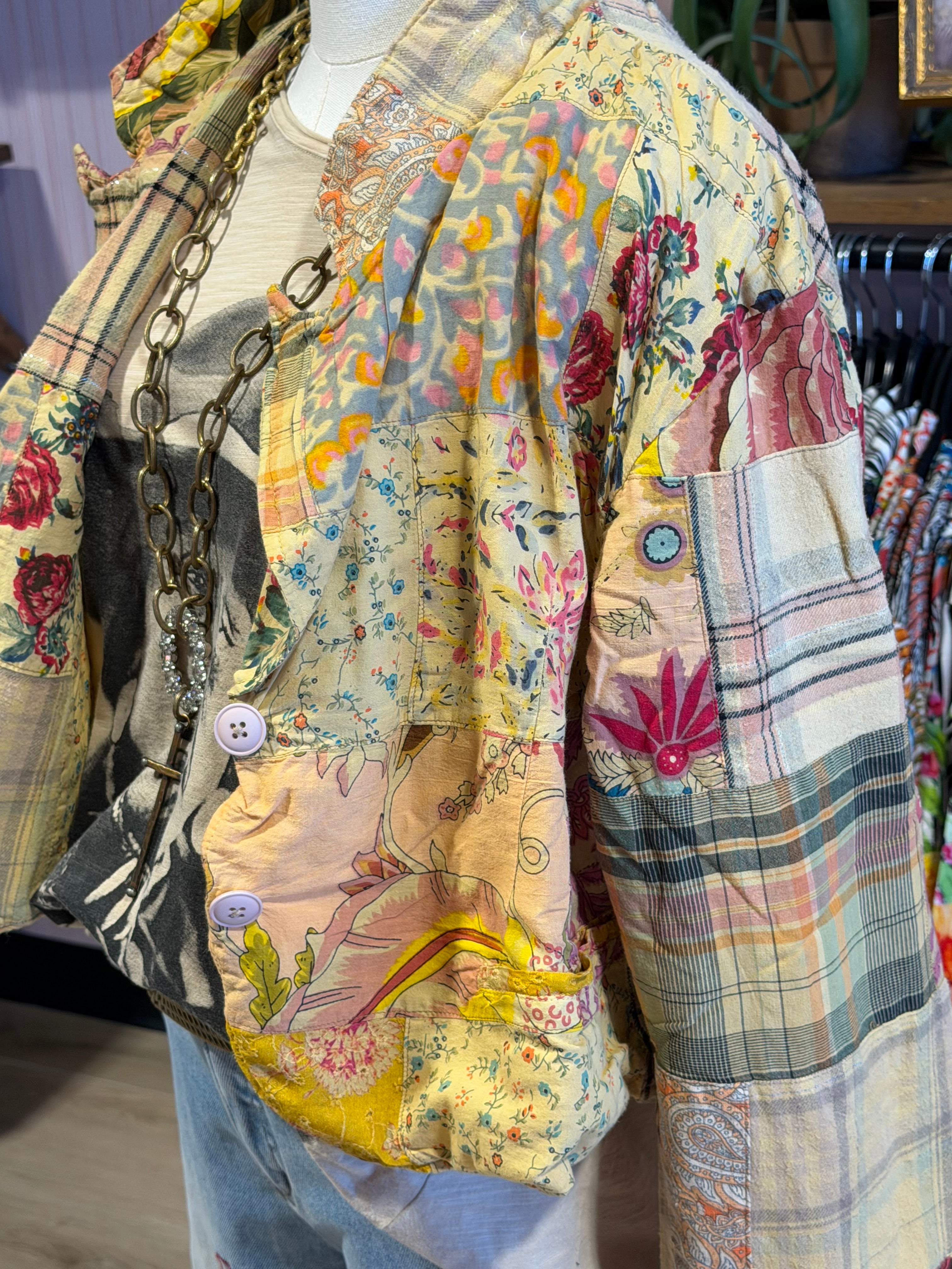 Joyous Patchwork Jacket