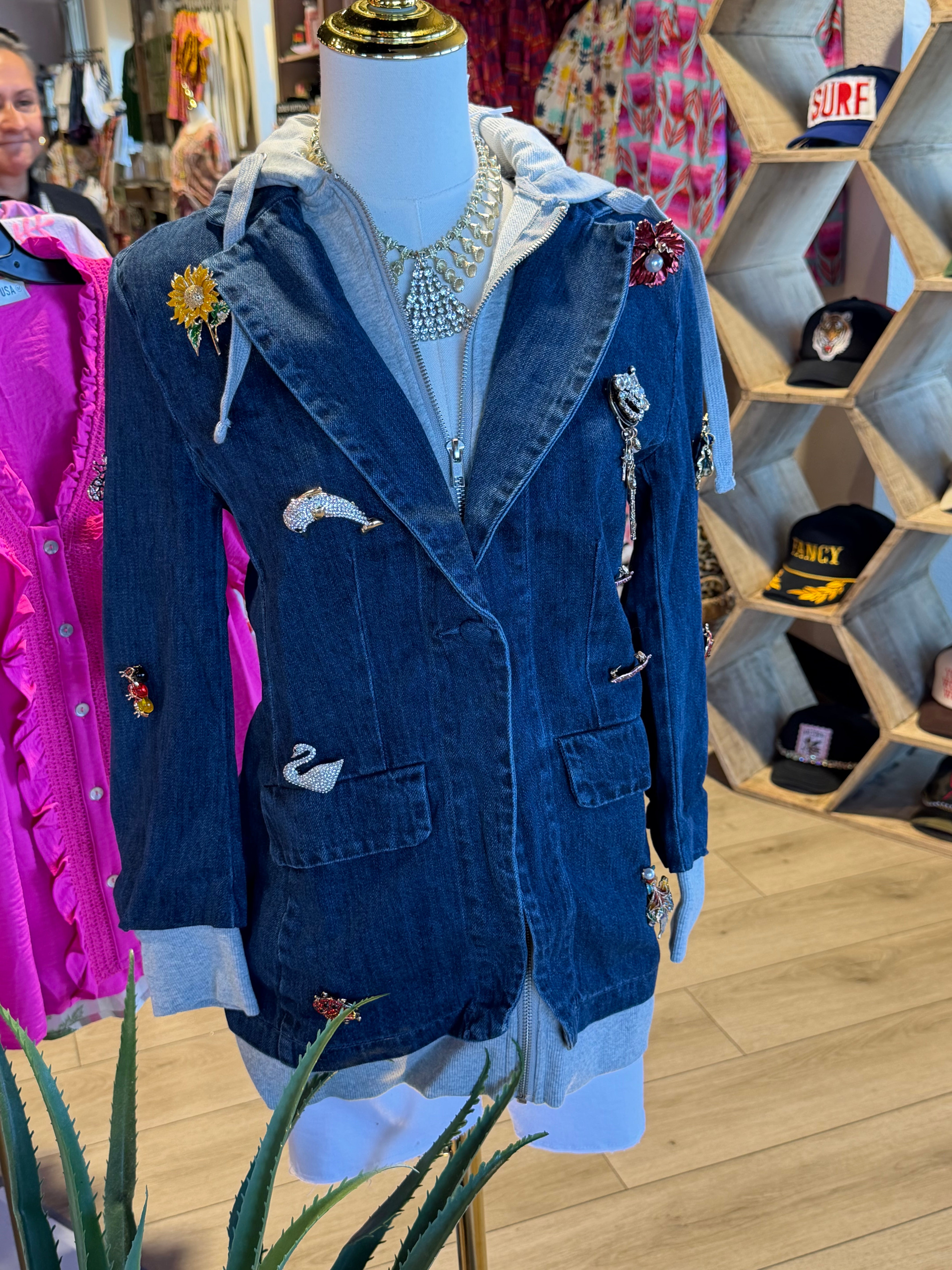 Celestine Brooch Jacket 