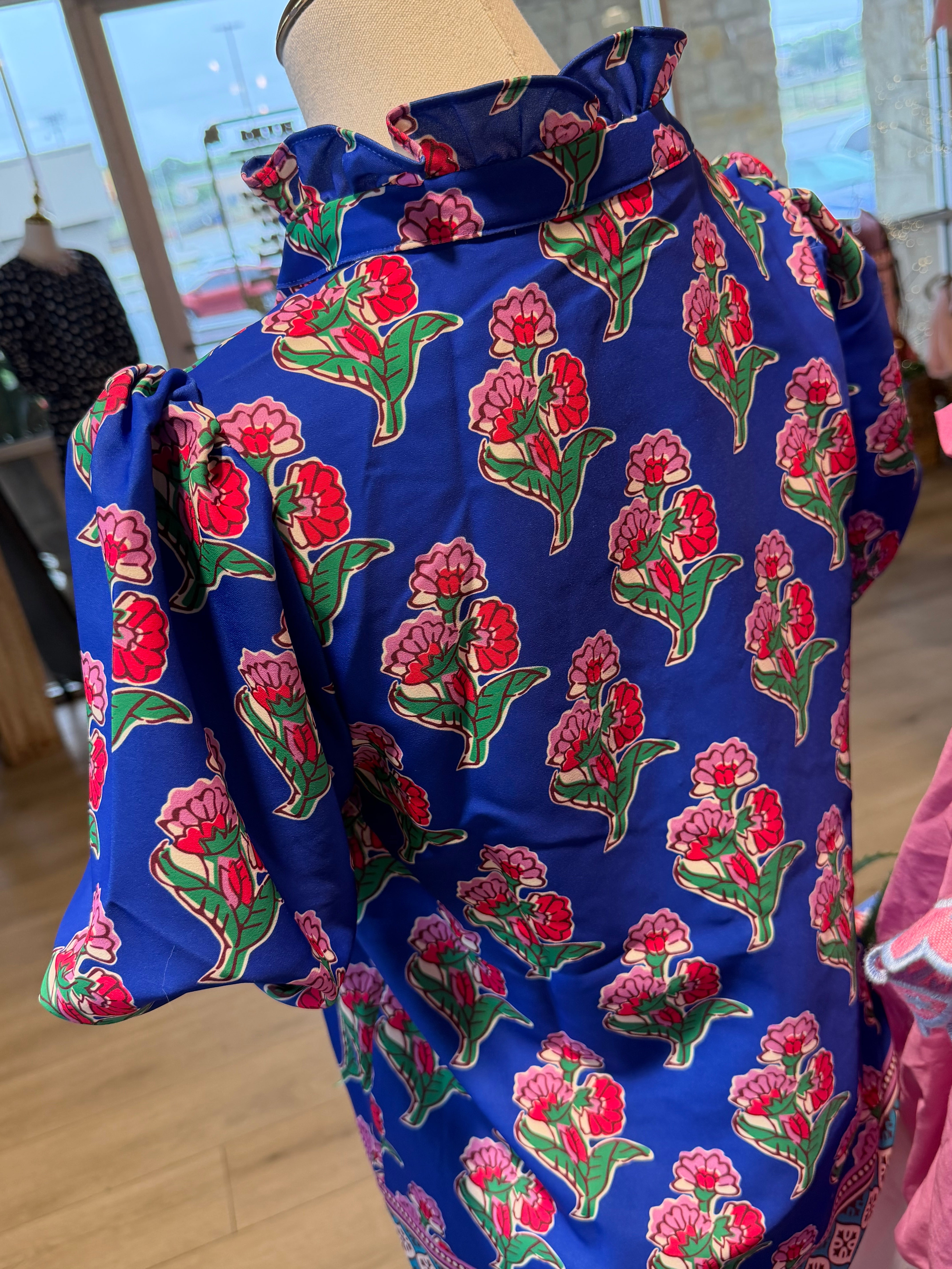 Cleo Floral Top
