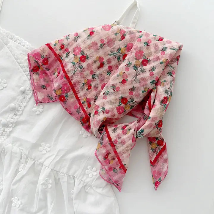 Gardens & Bow Scarf- Assorted