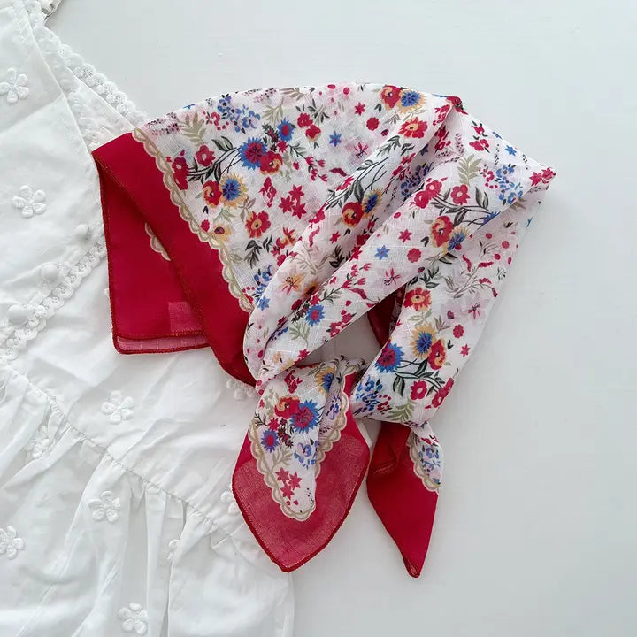 Gardens & Bow Scarf- Assorted