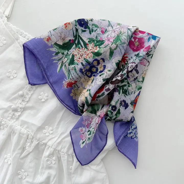 Gardens & Bow Scarf- Assorted