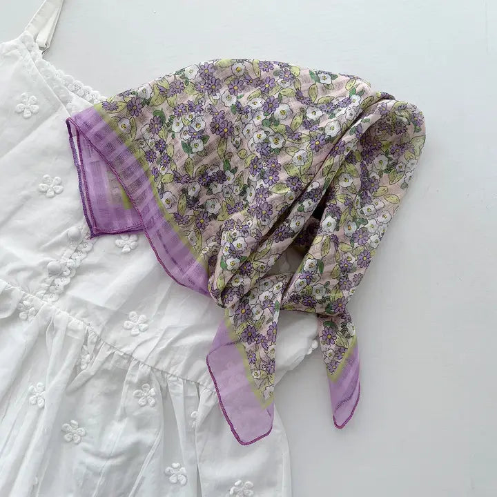 Gardens & Bow Scarf- Assorted