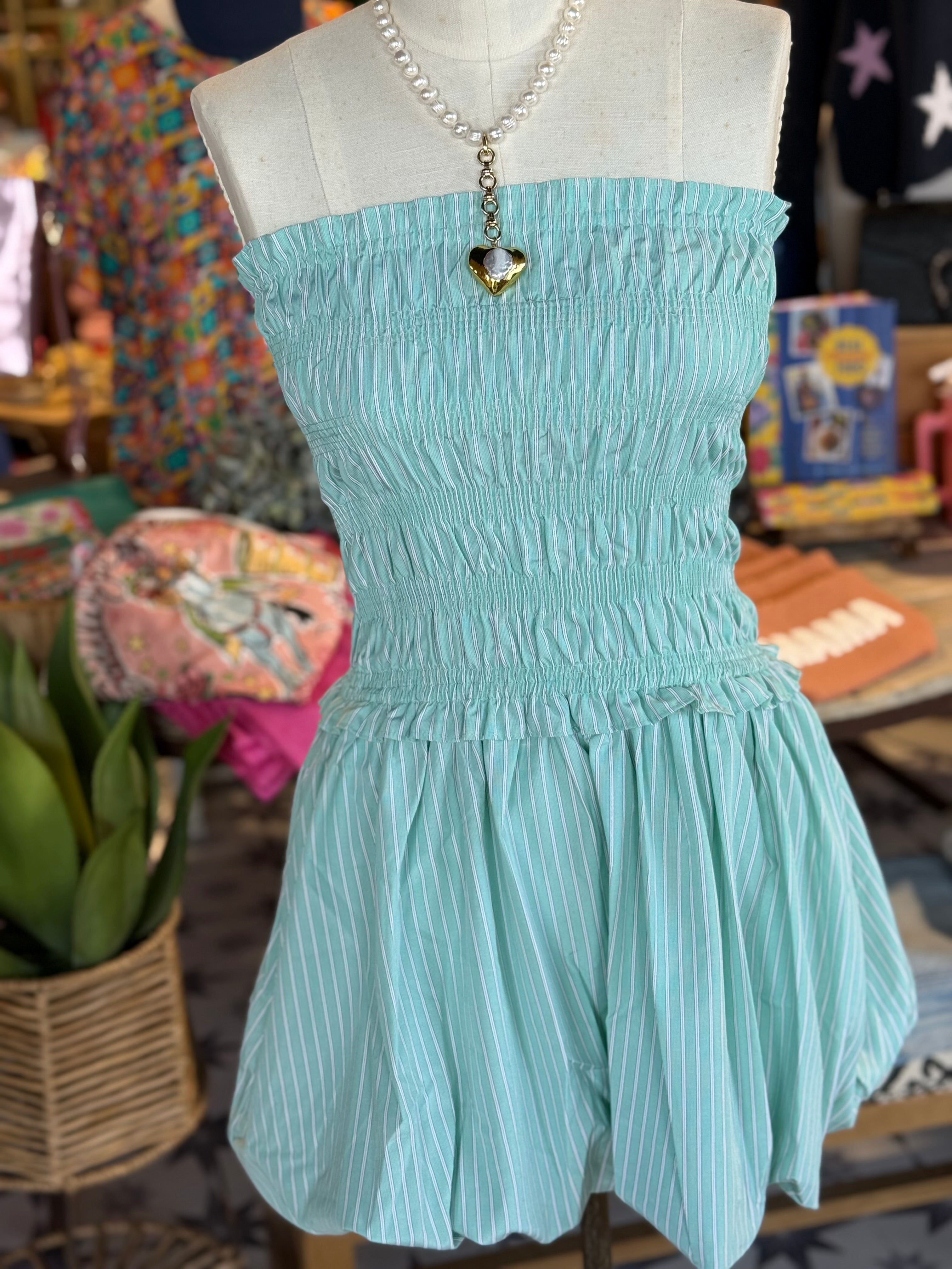 Monique Strapless Dress