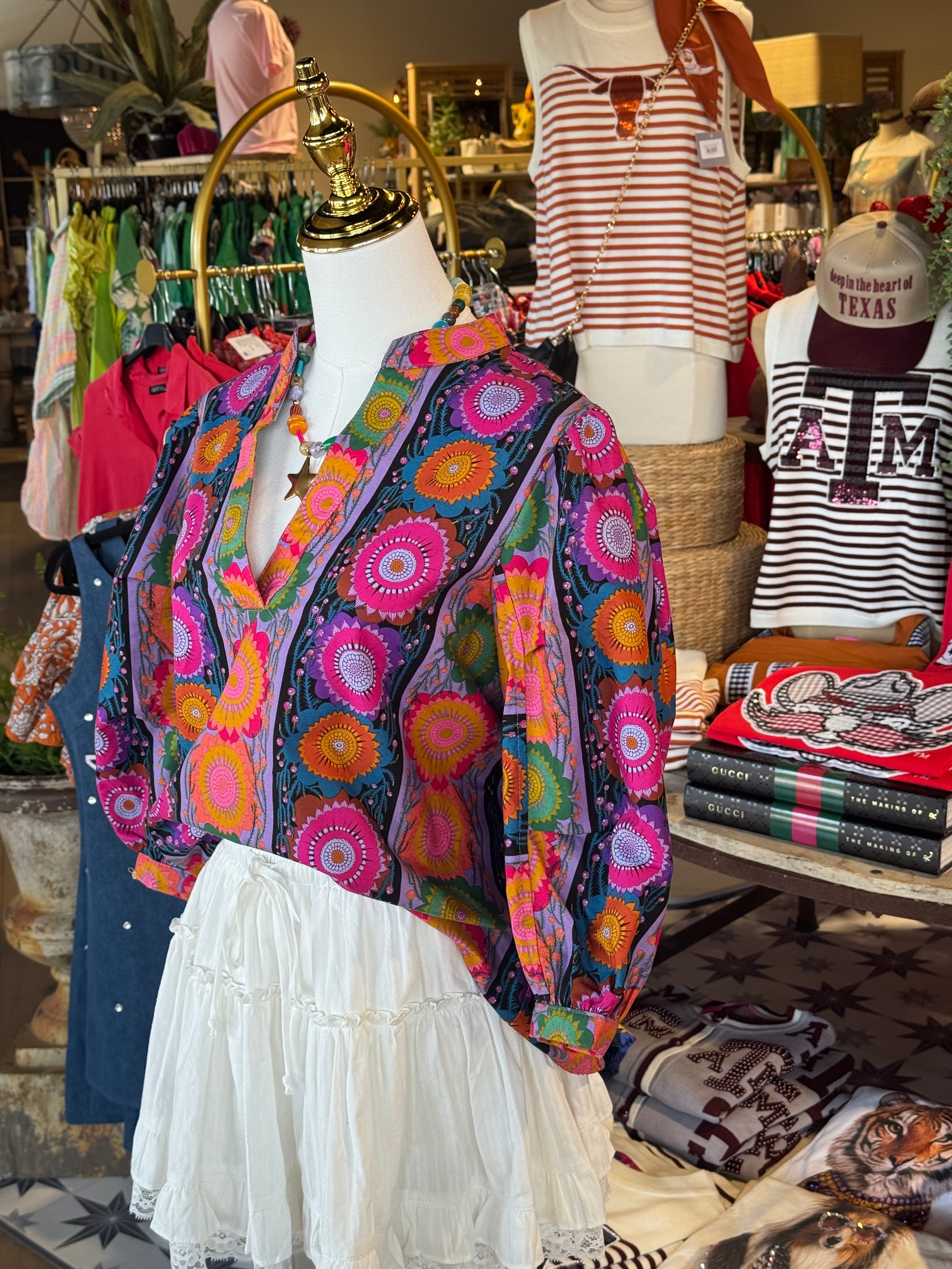 Frida Moonstone Top
