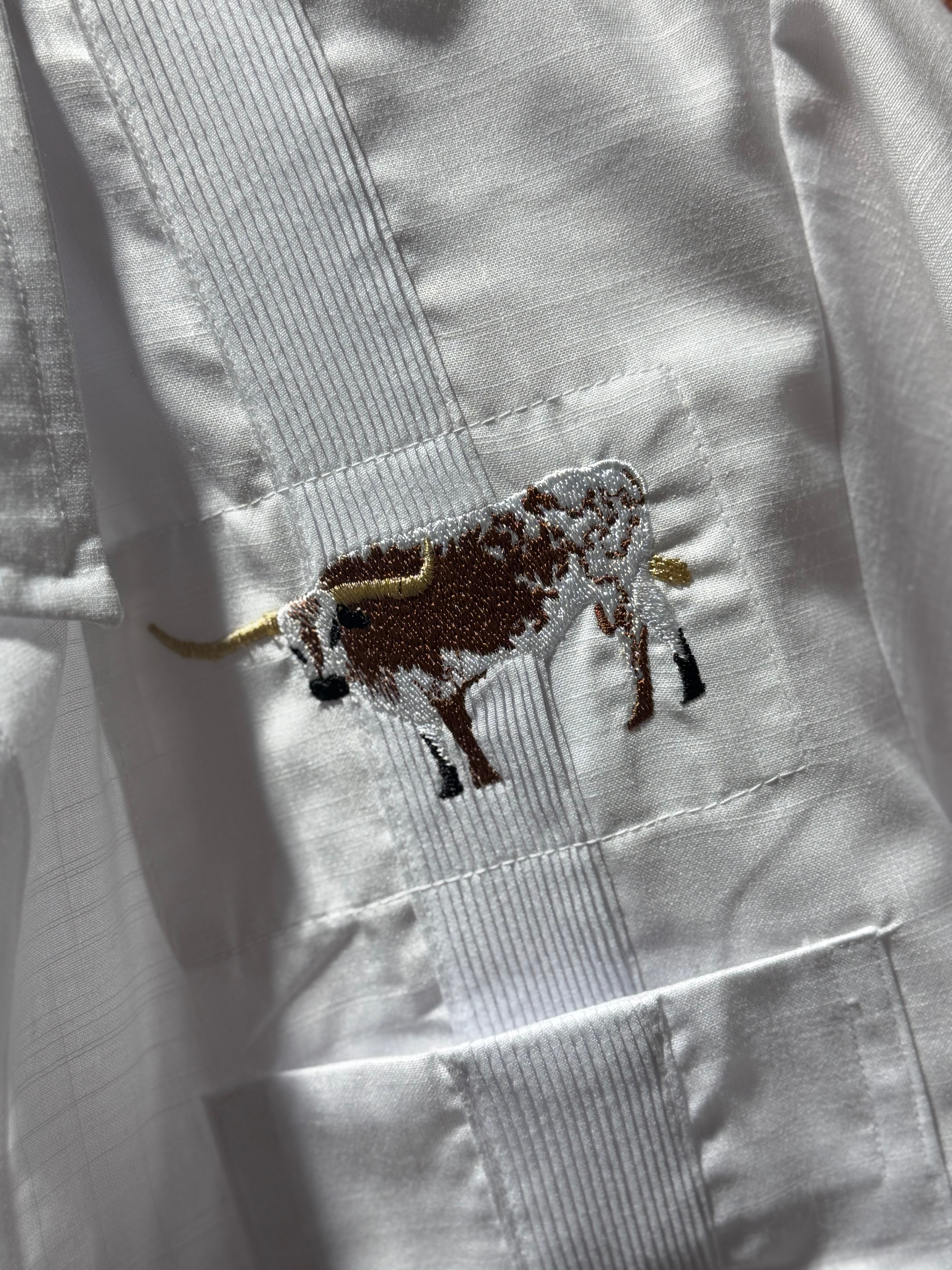 Mens Guayabera-Texas Longhorns
