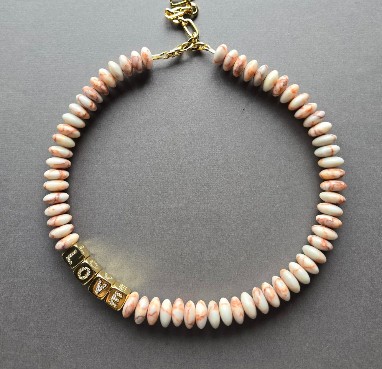 Love Orange Peel Necklace