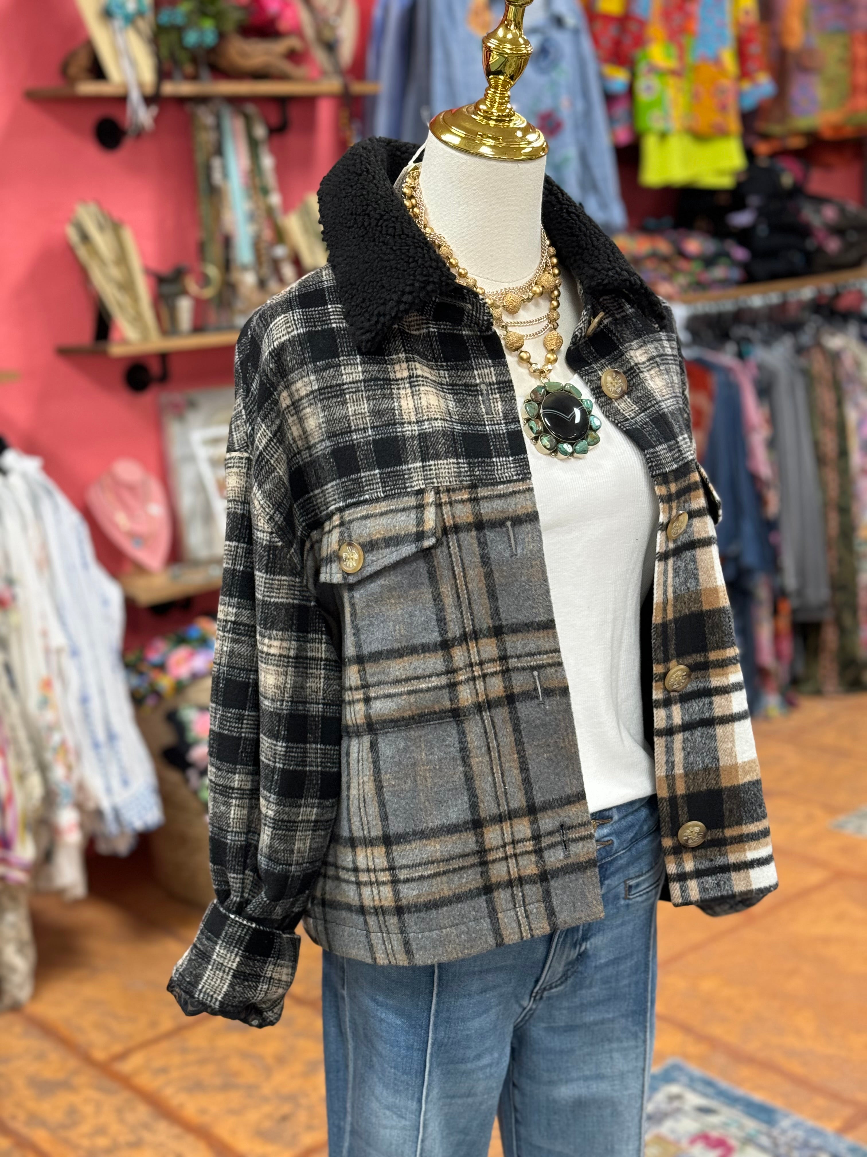 Peggy Ann Plaid Jacket