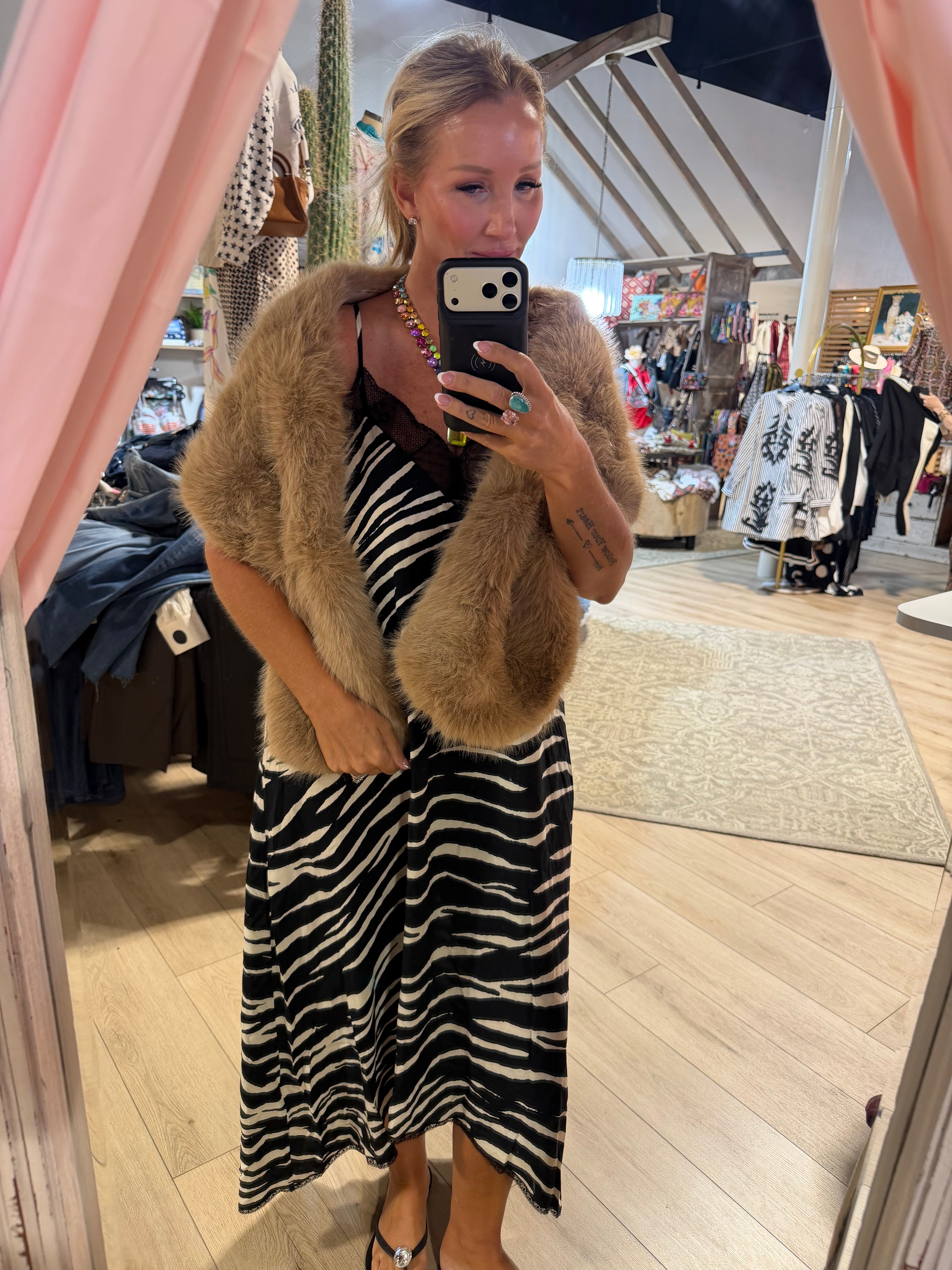 Faux Fur Shawl - as Featured in Oprah's Favorite Things