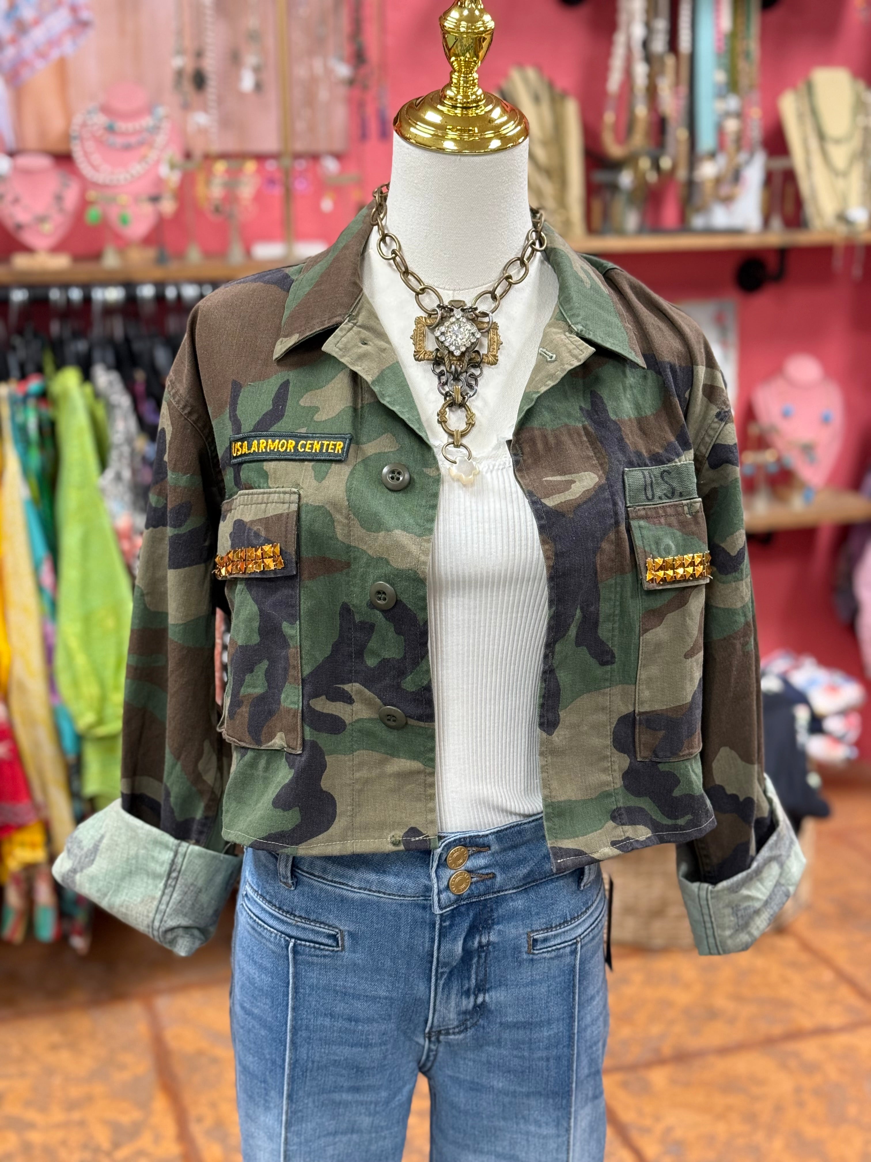 Camo H Patch Jacket