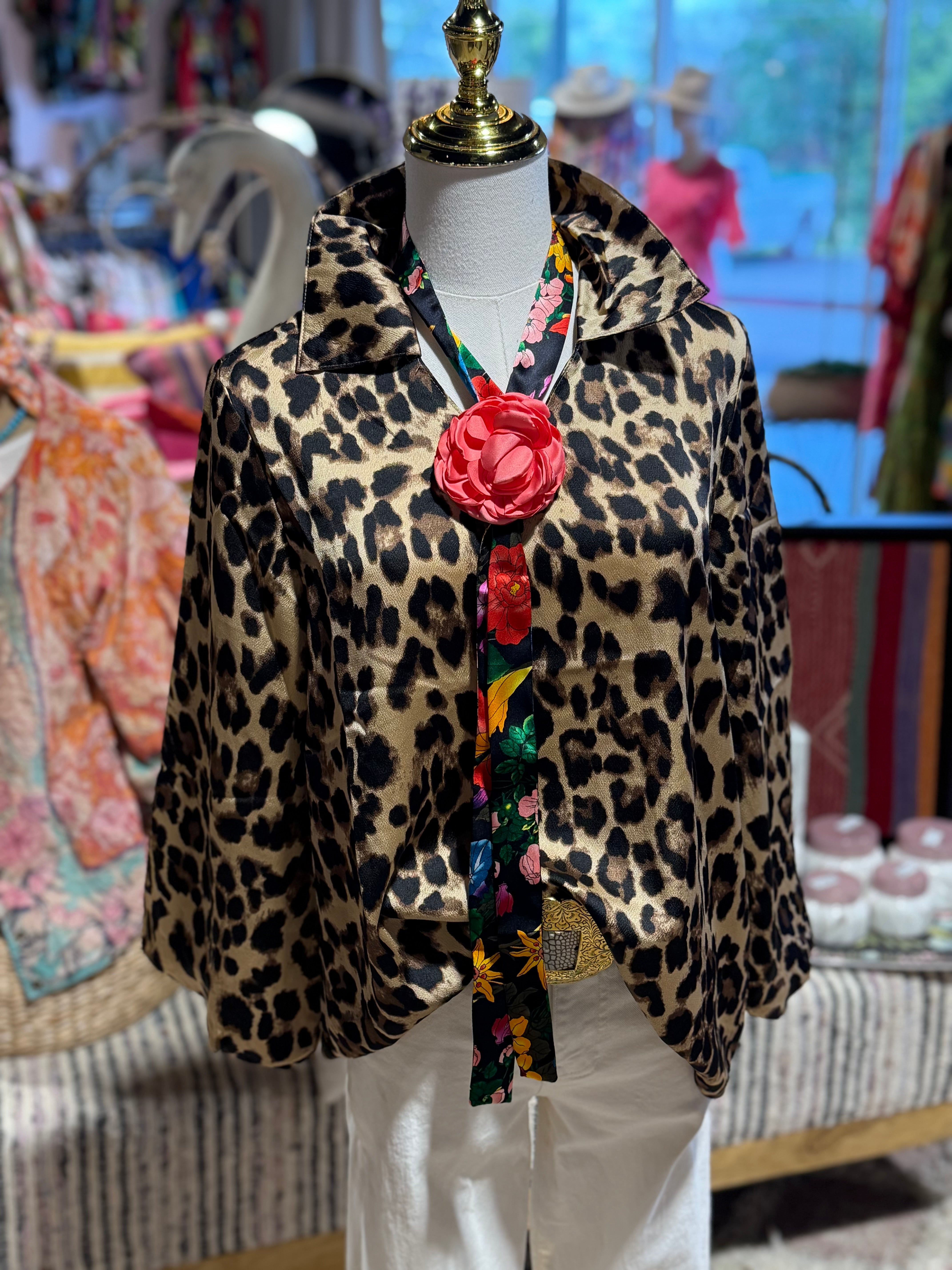 Roxy Leopard Top
