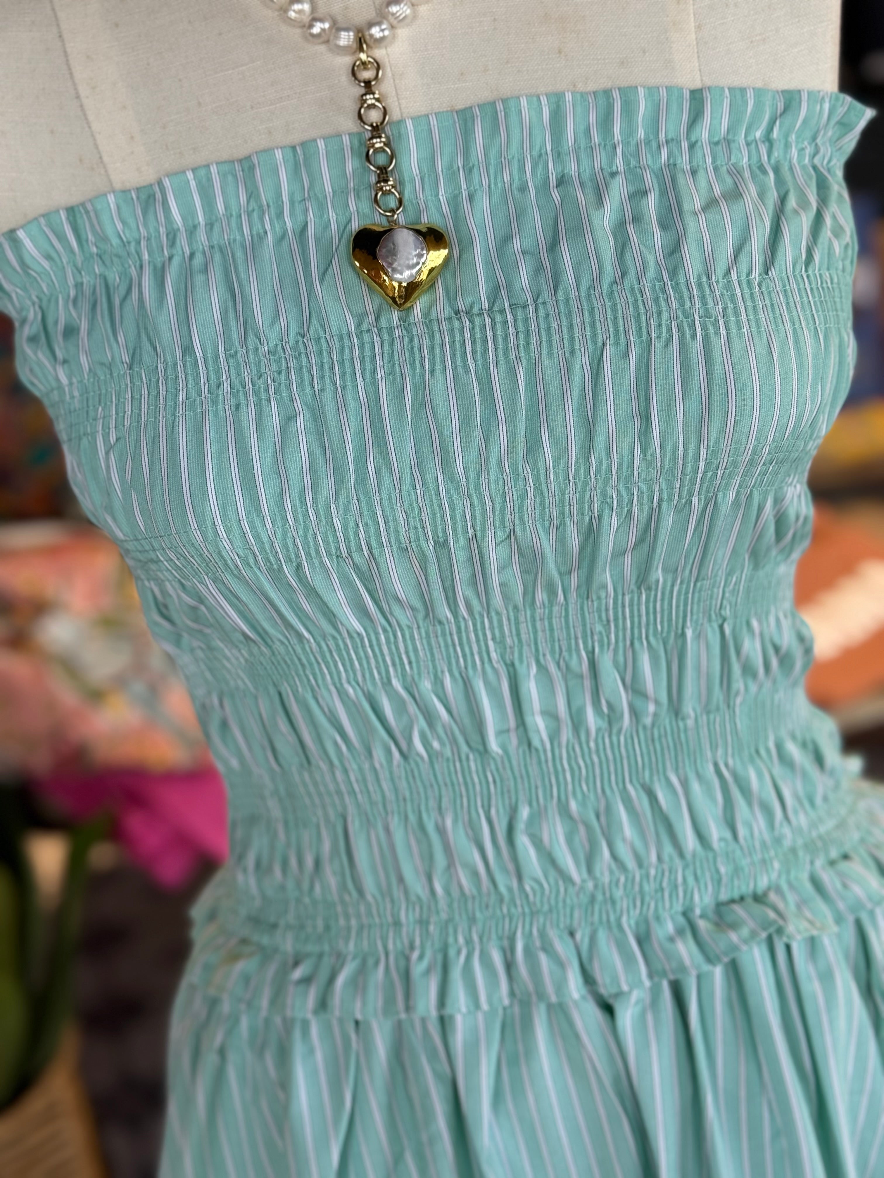 Monique Strapless Dress