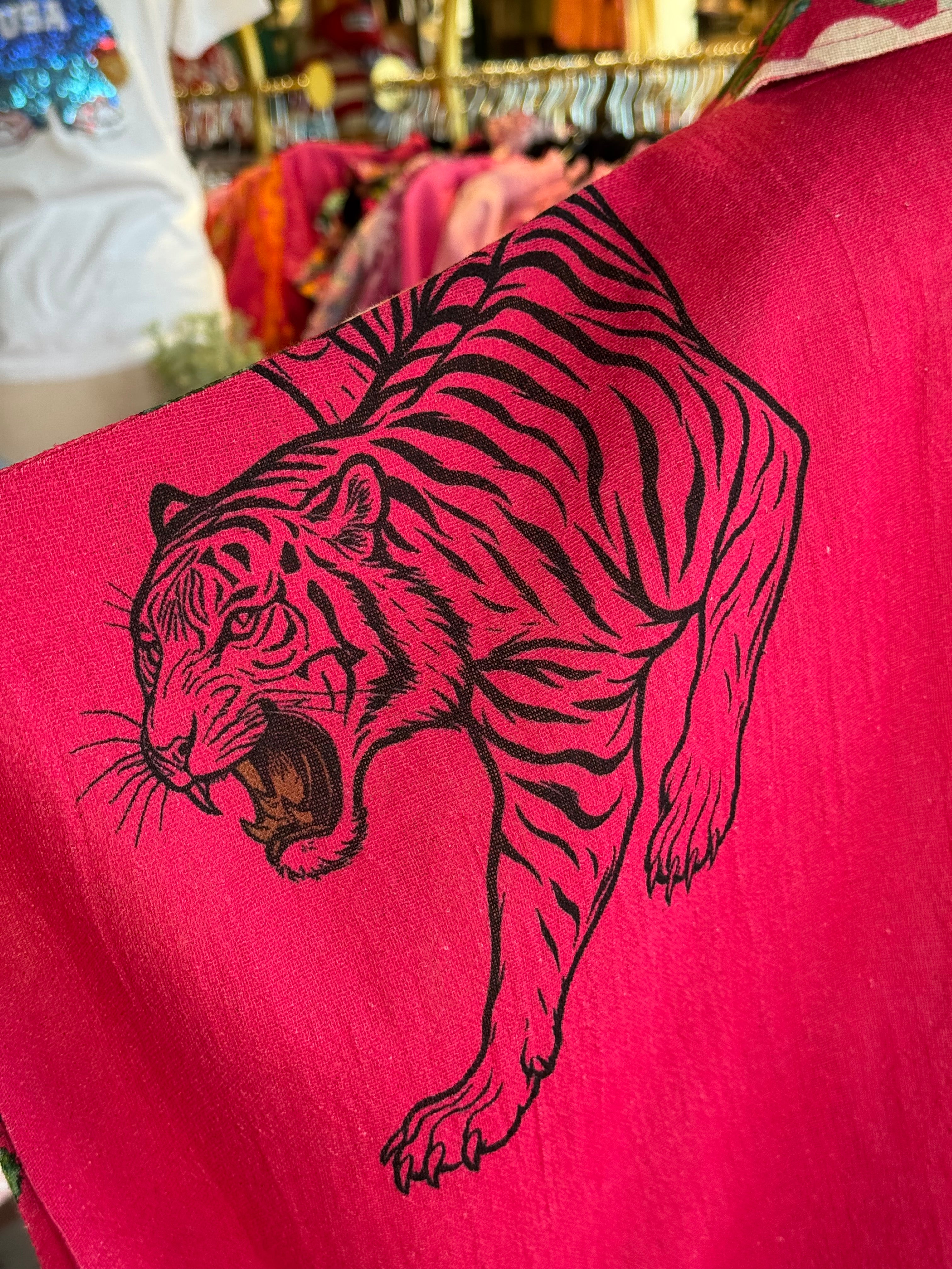 Madeline Floral/Tiger Top