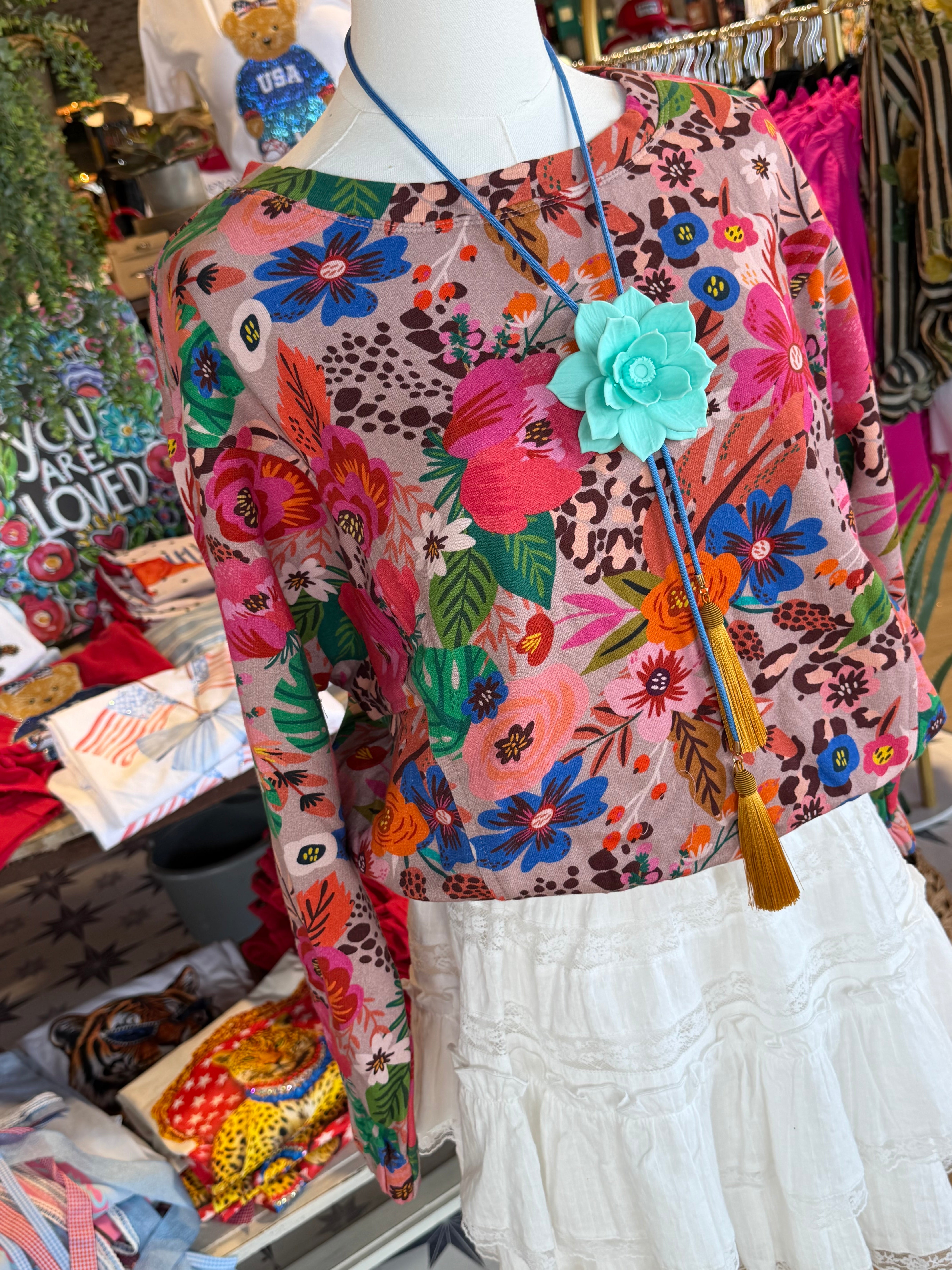 Garden Party Swestshirt- 2 Styles