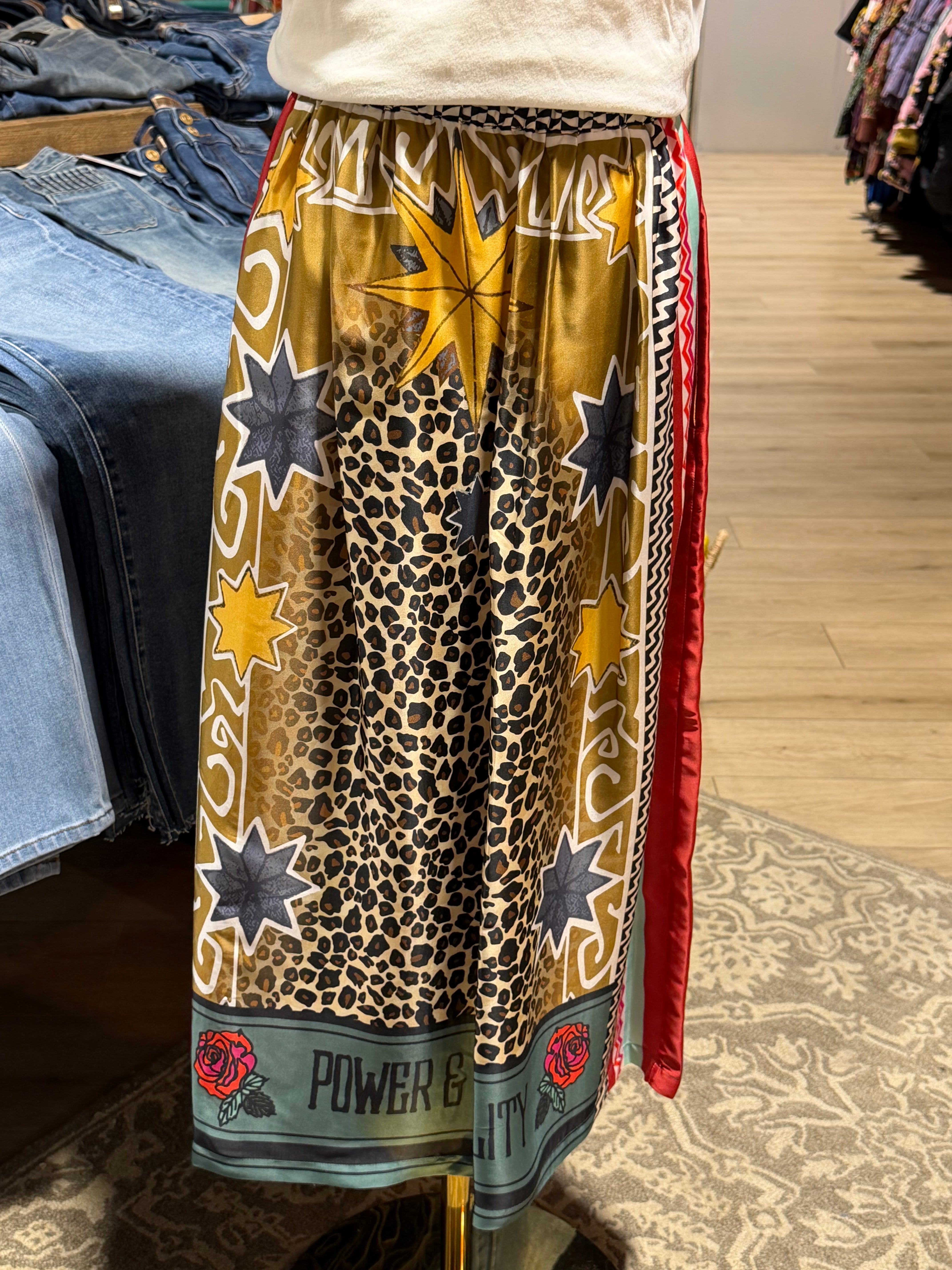 Hailey Printed Skirt