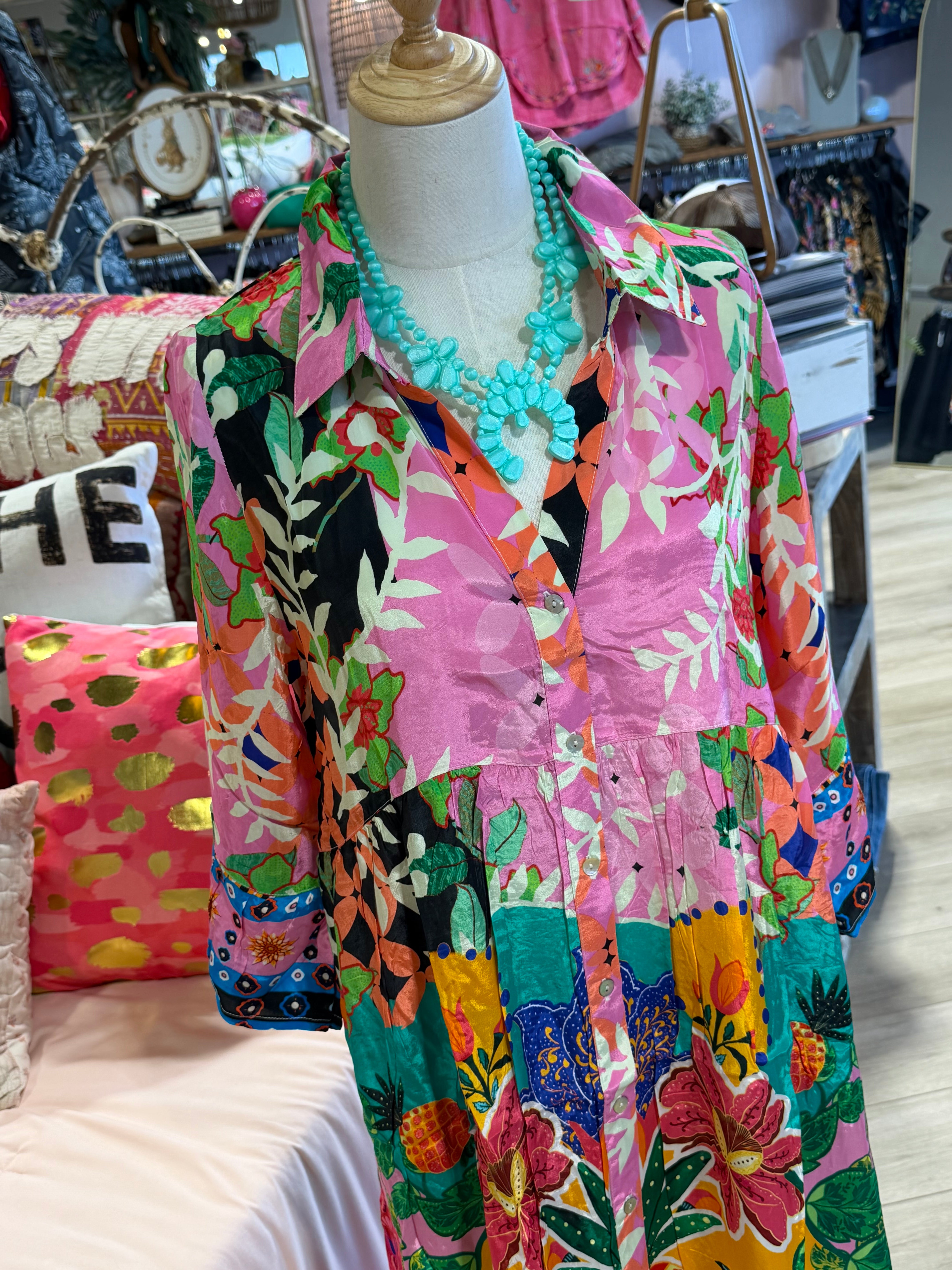 Kara Tiered Dress￼