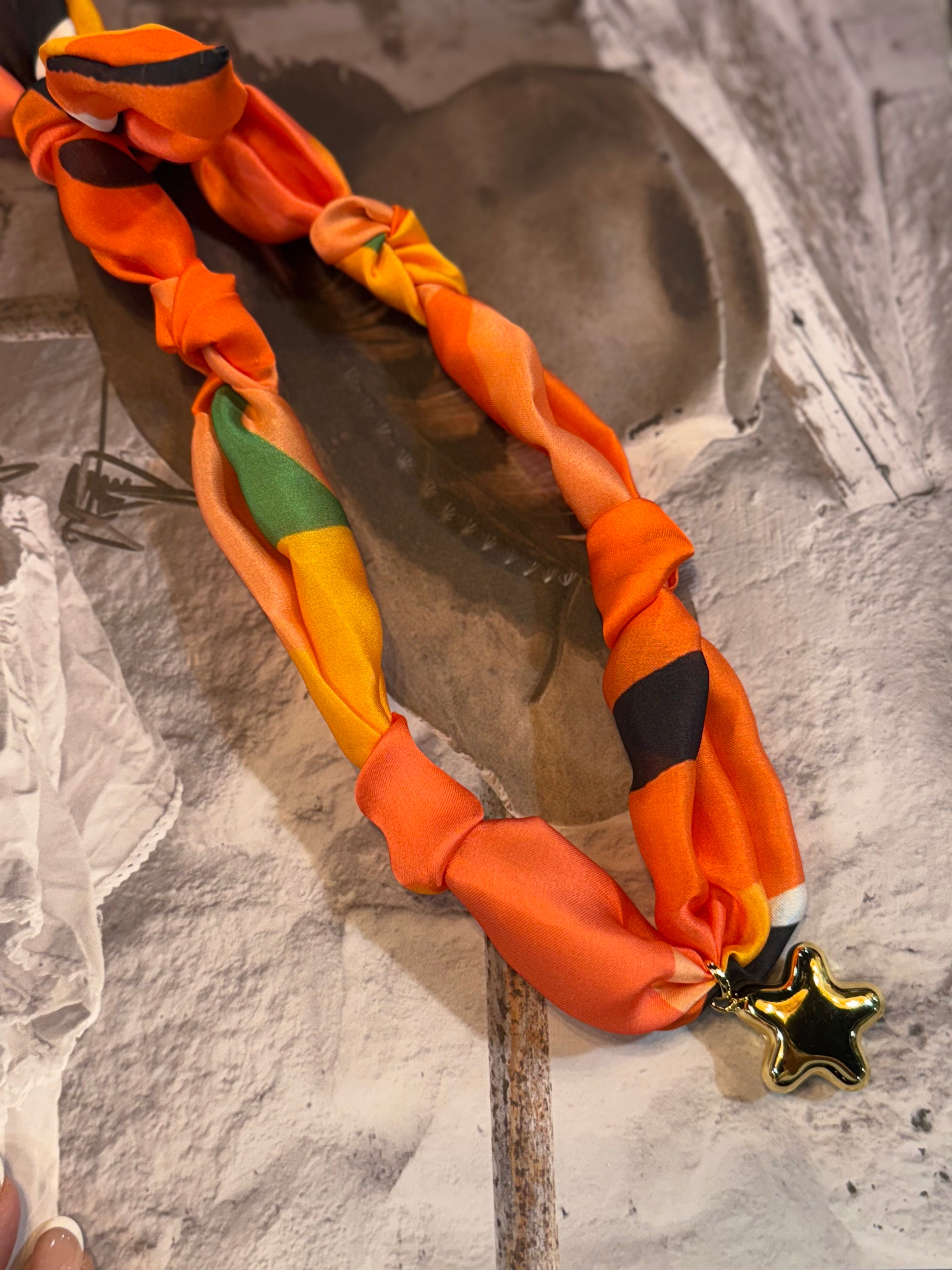 Shooting Star Scarf Necklace