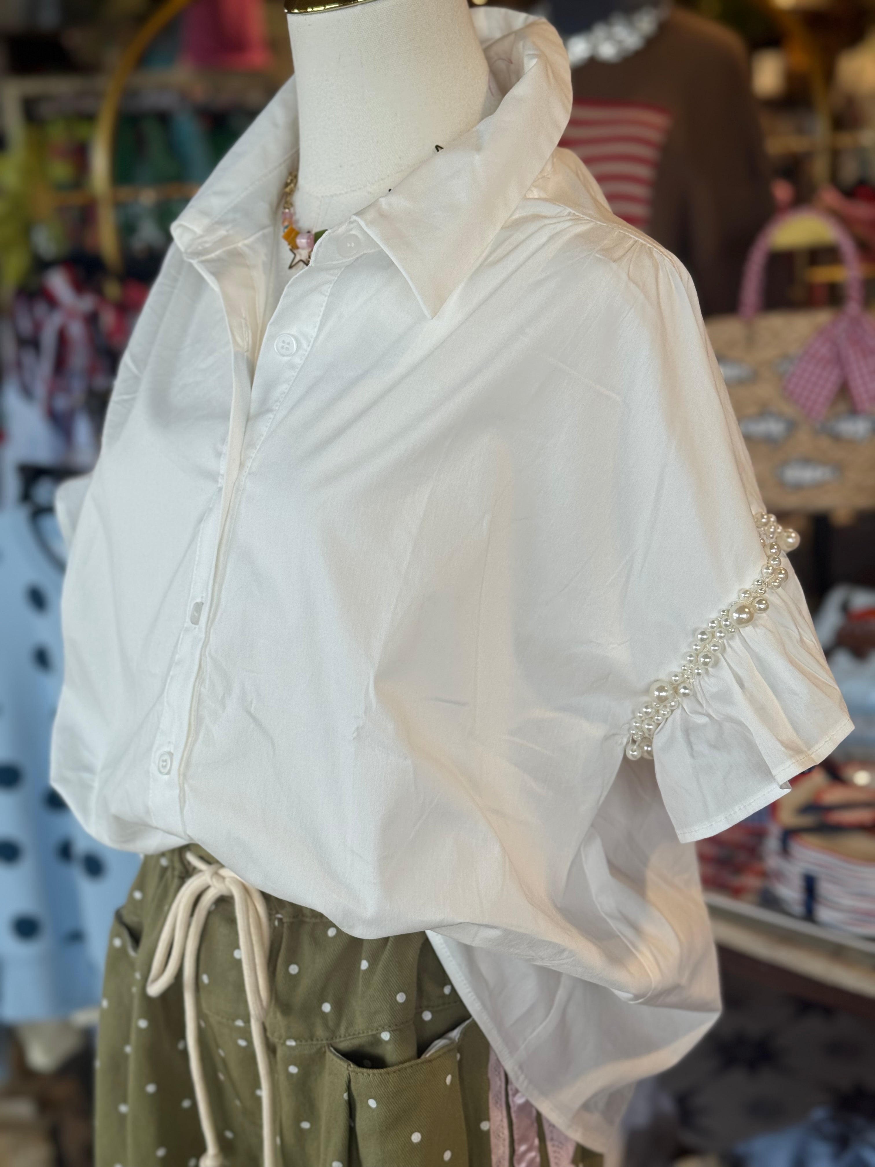 Janet Pearl Top