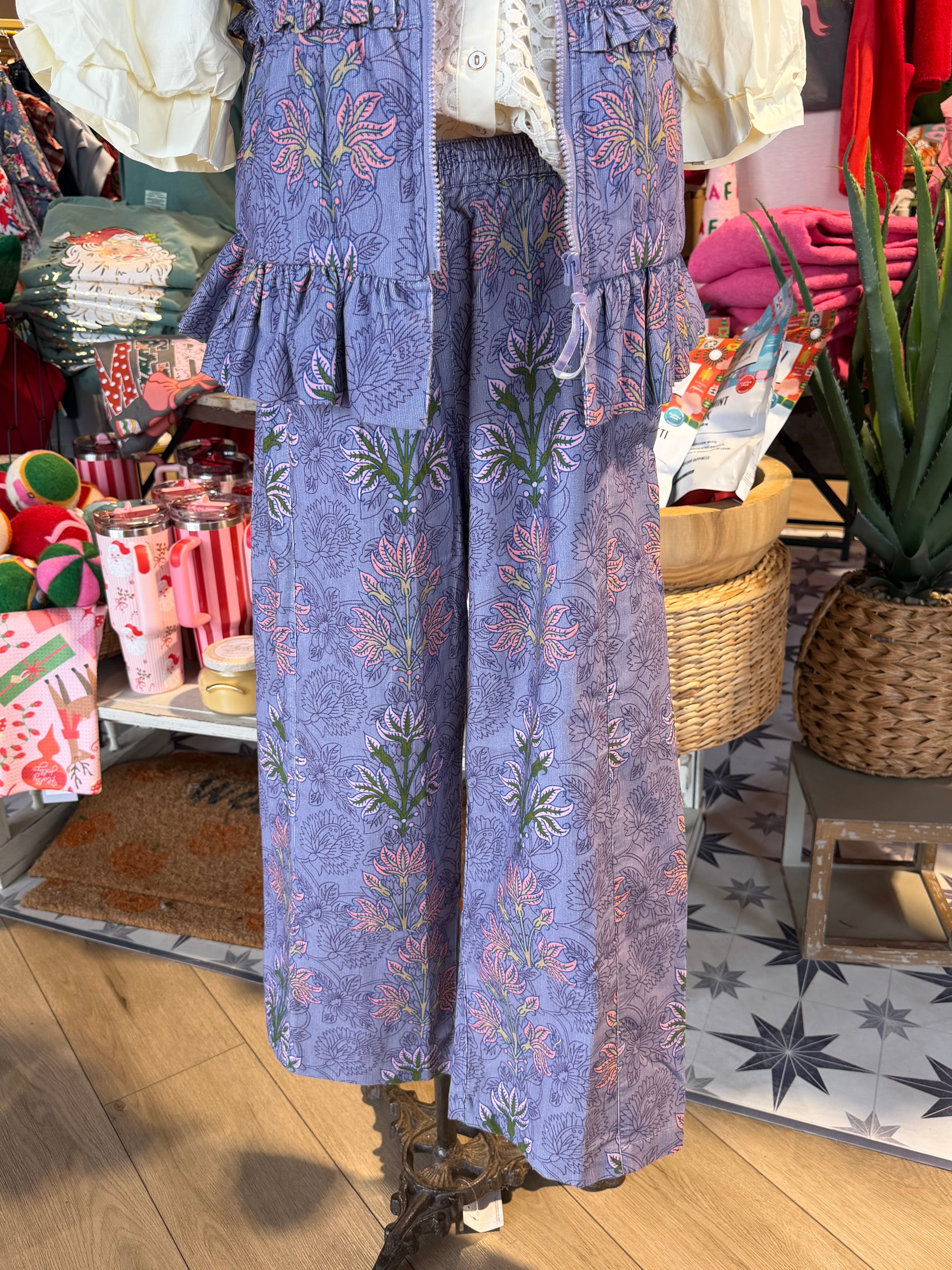 Violet Corduroy Pants