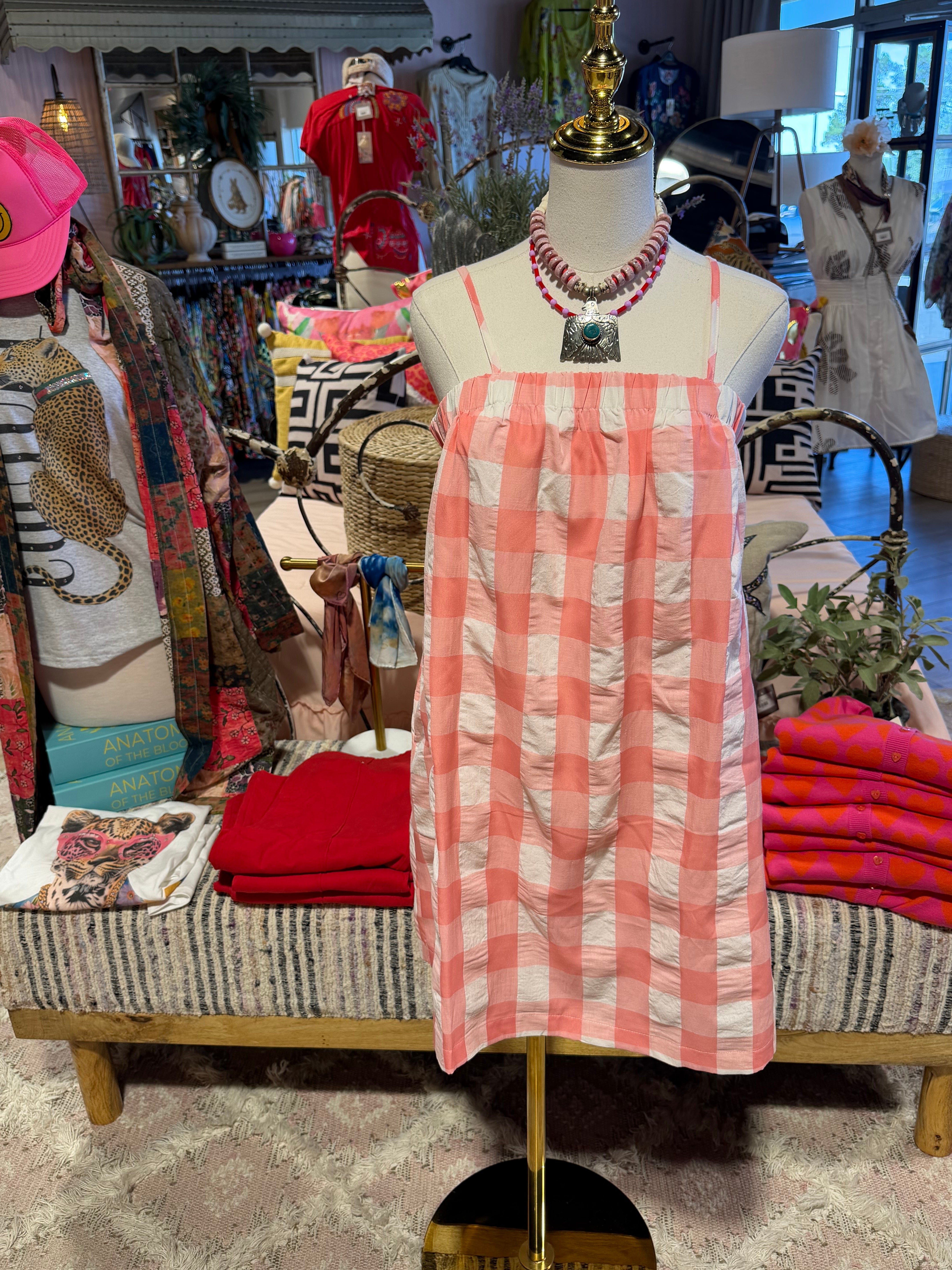 PLAID Cami Dress