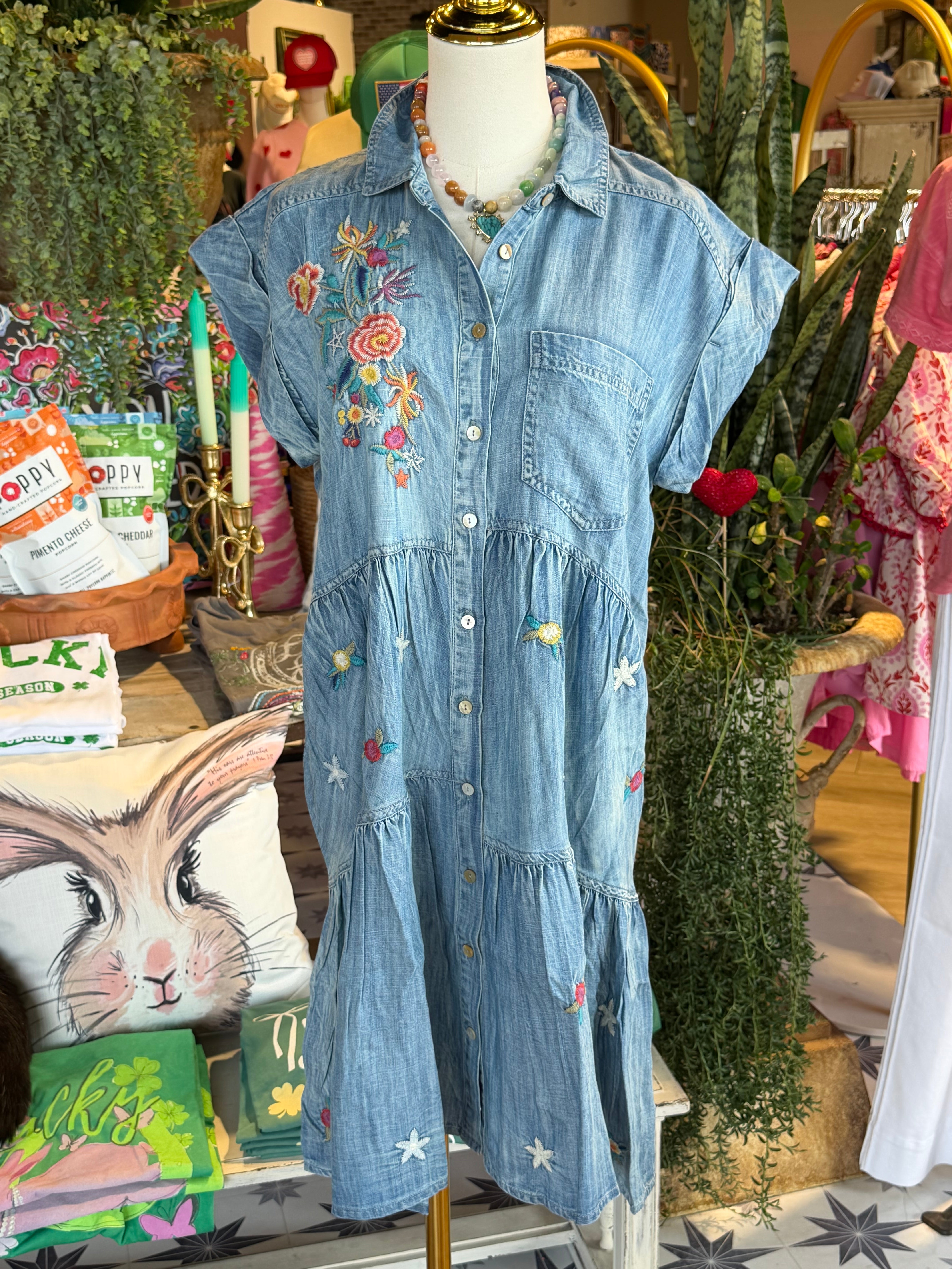 Melina Denim Dress