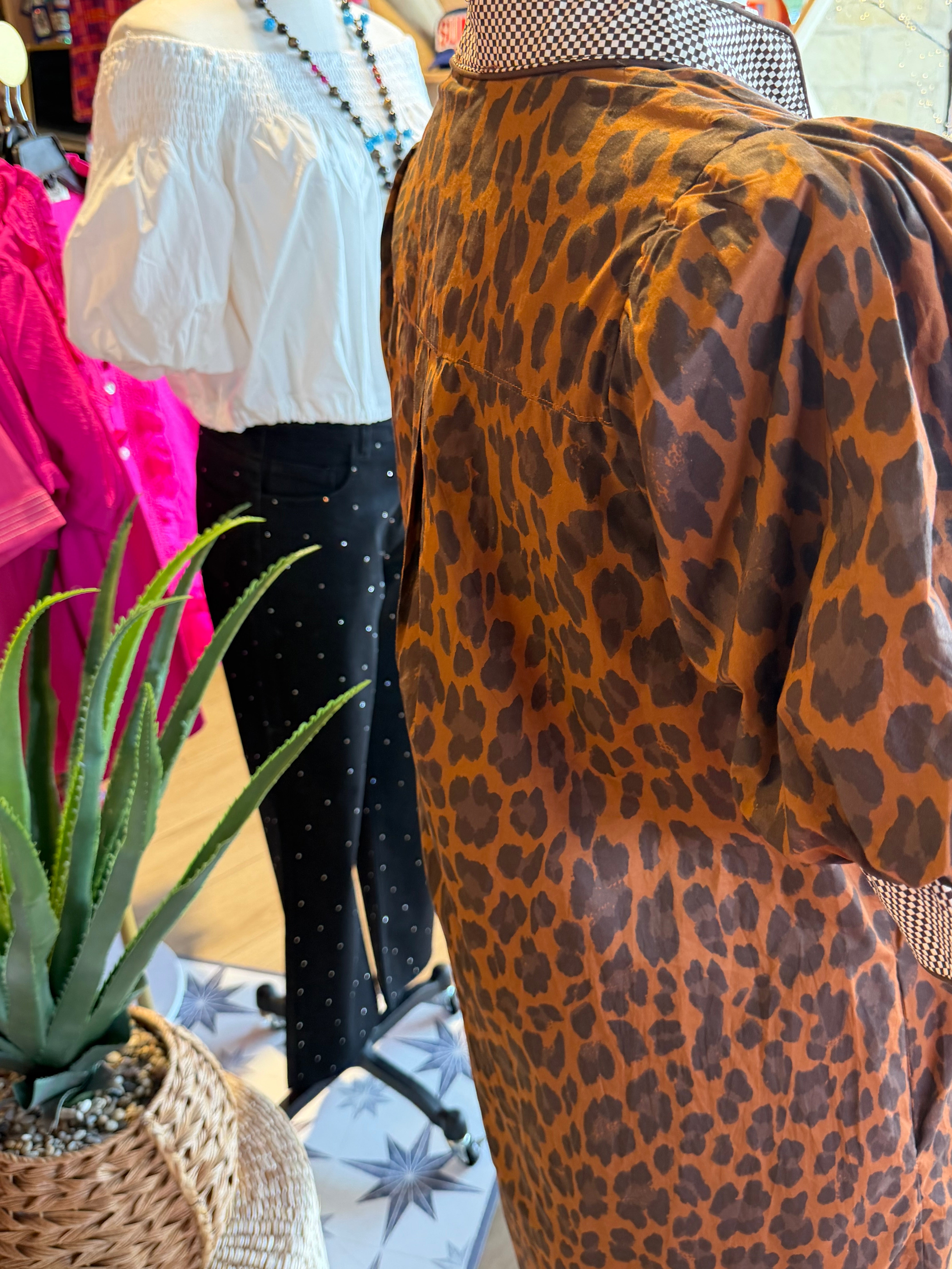 Kenzie Leopard Dress