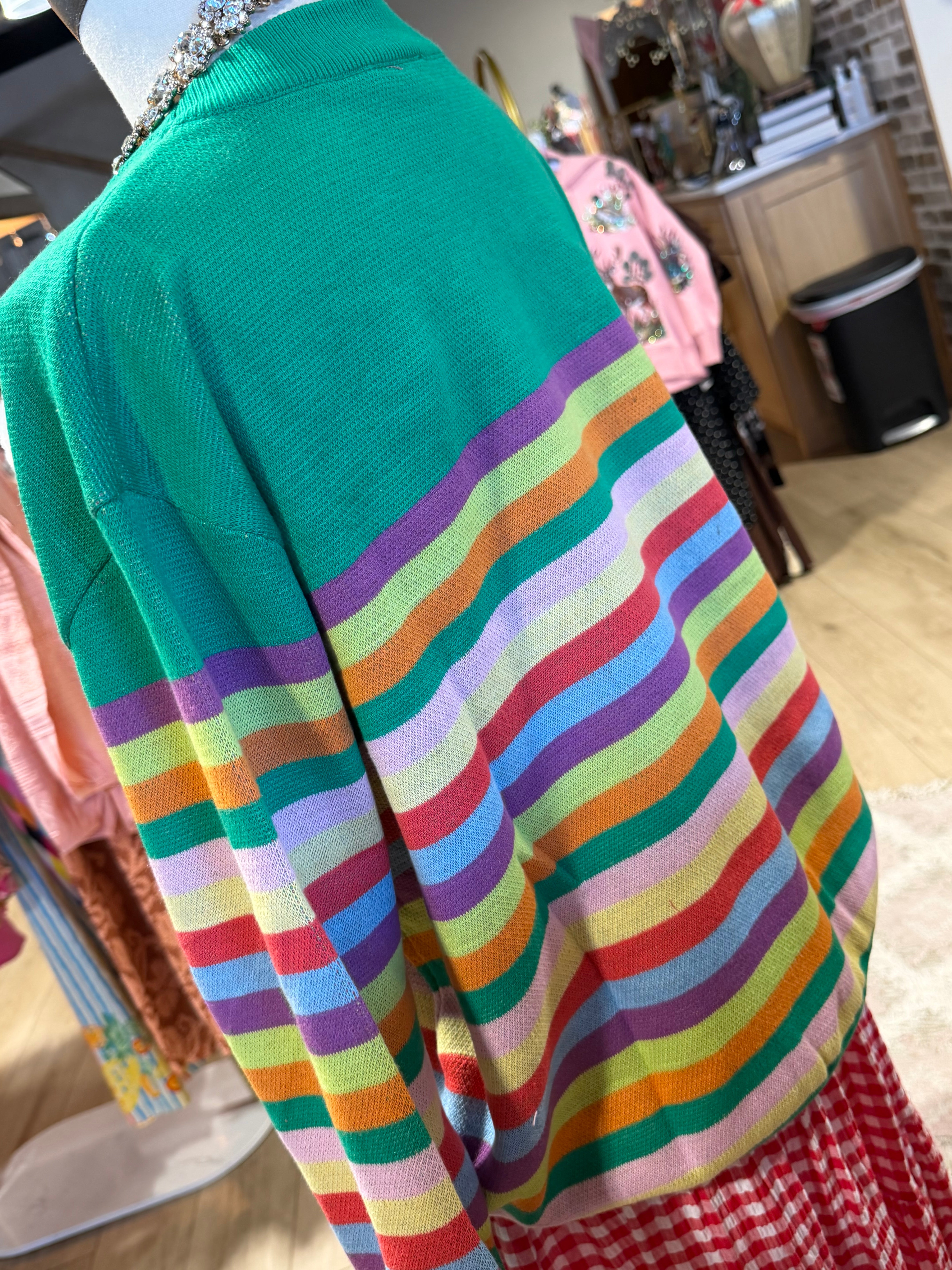 Stripe Santa Sweater