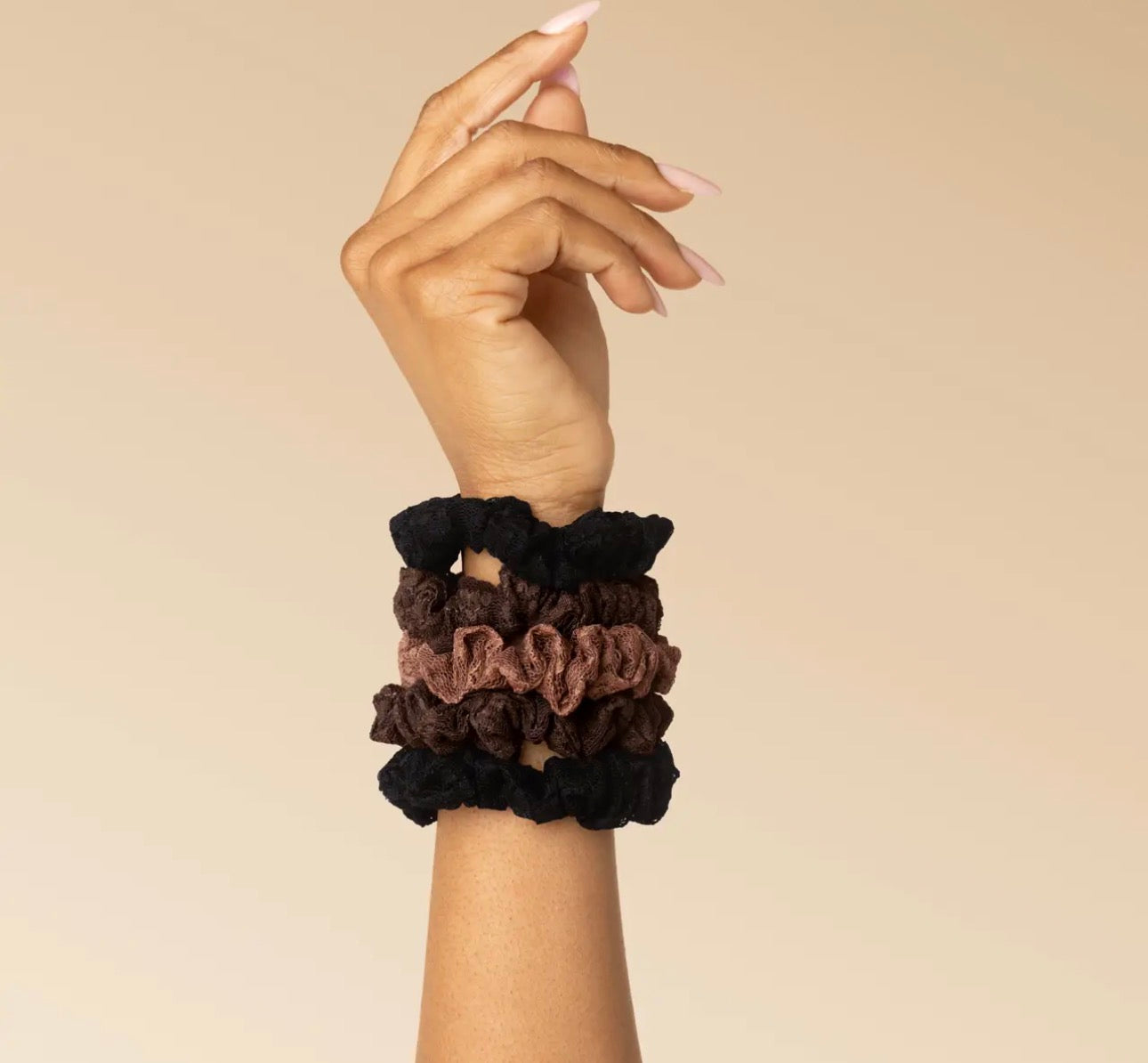 Ellie Lace Scrunchies