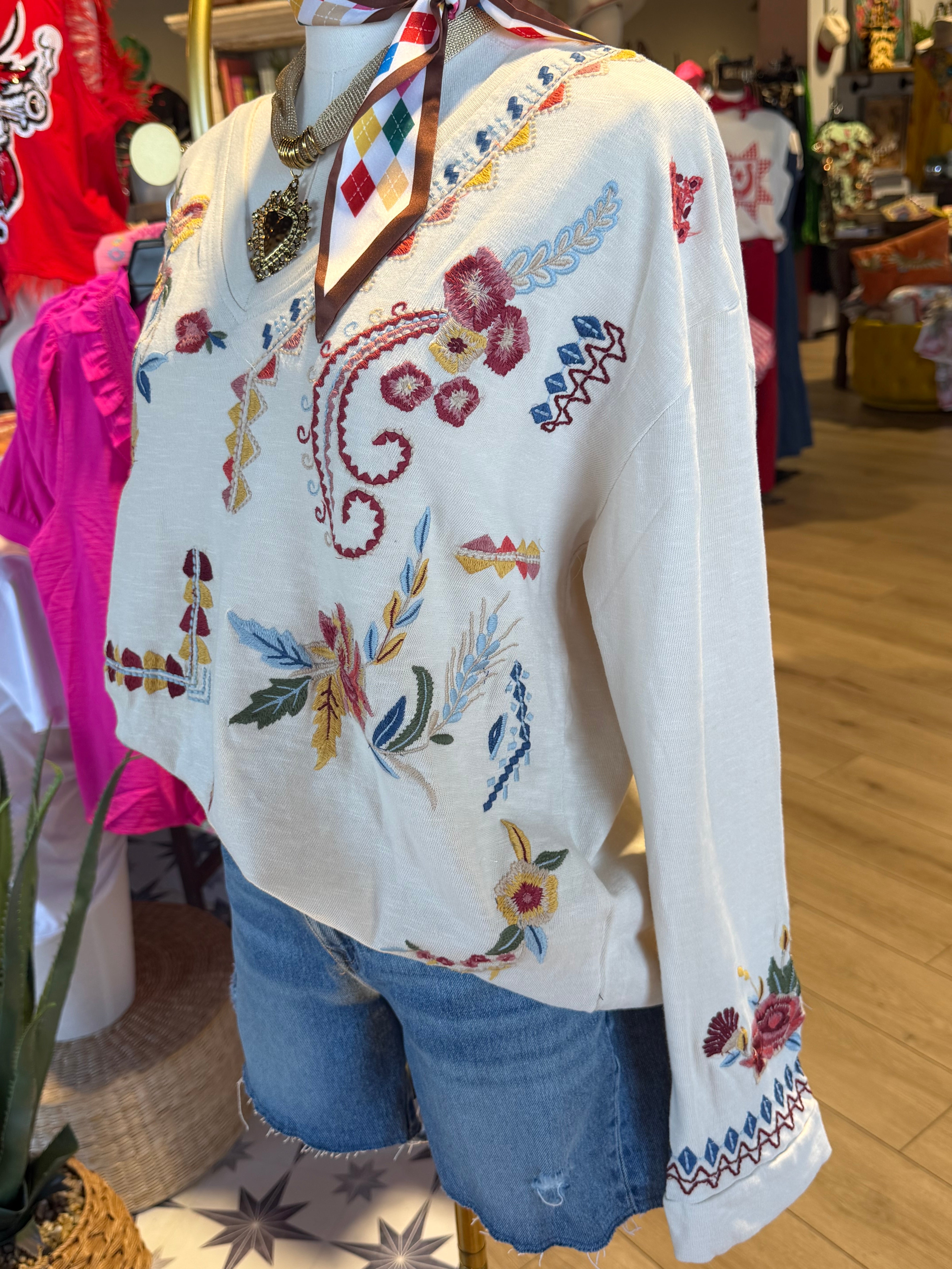 CHARLIE TOP | Cotton Sweater Knit Tunic