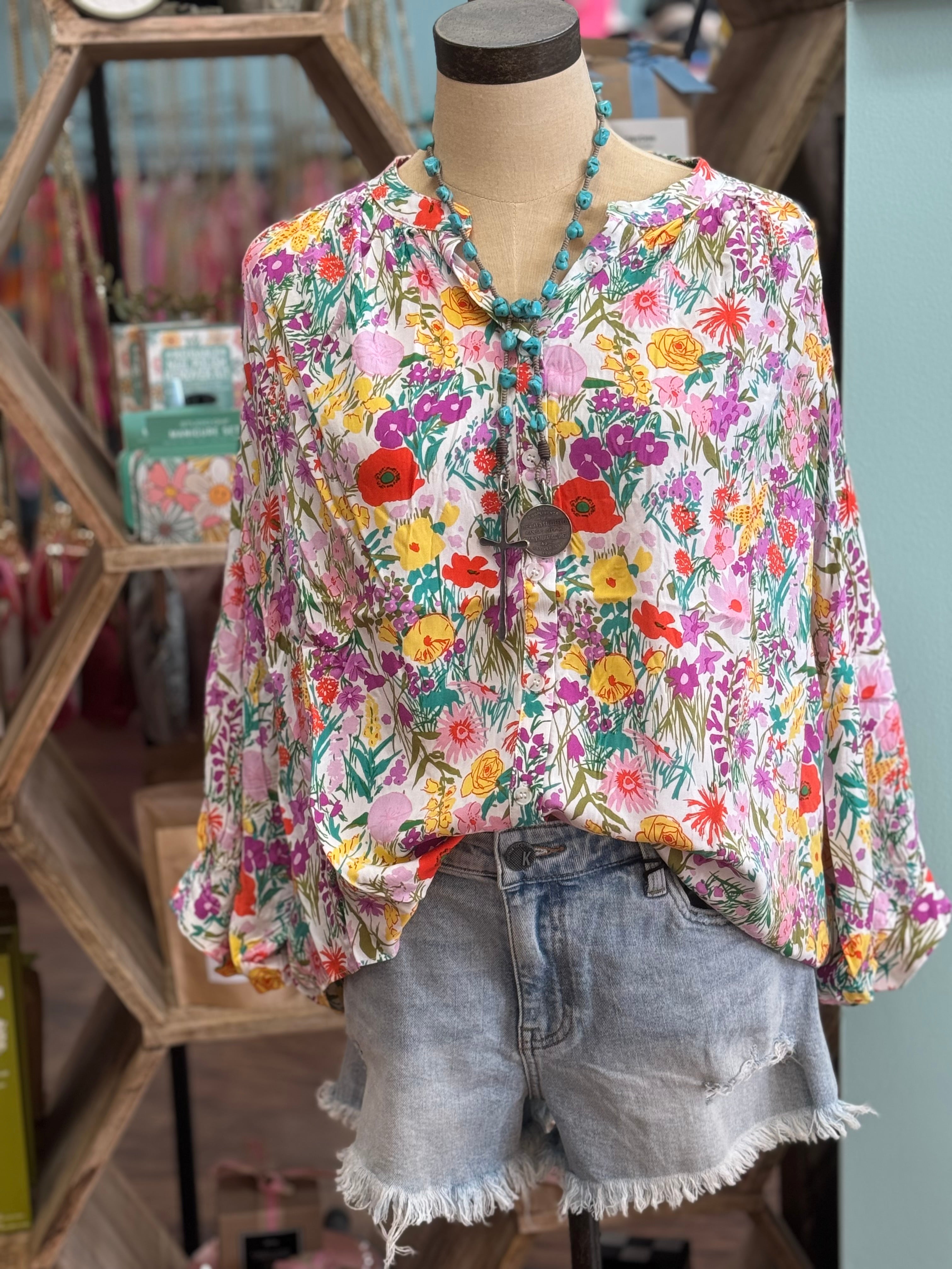 Flower Field Blouse