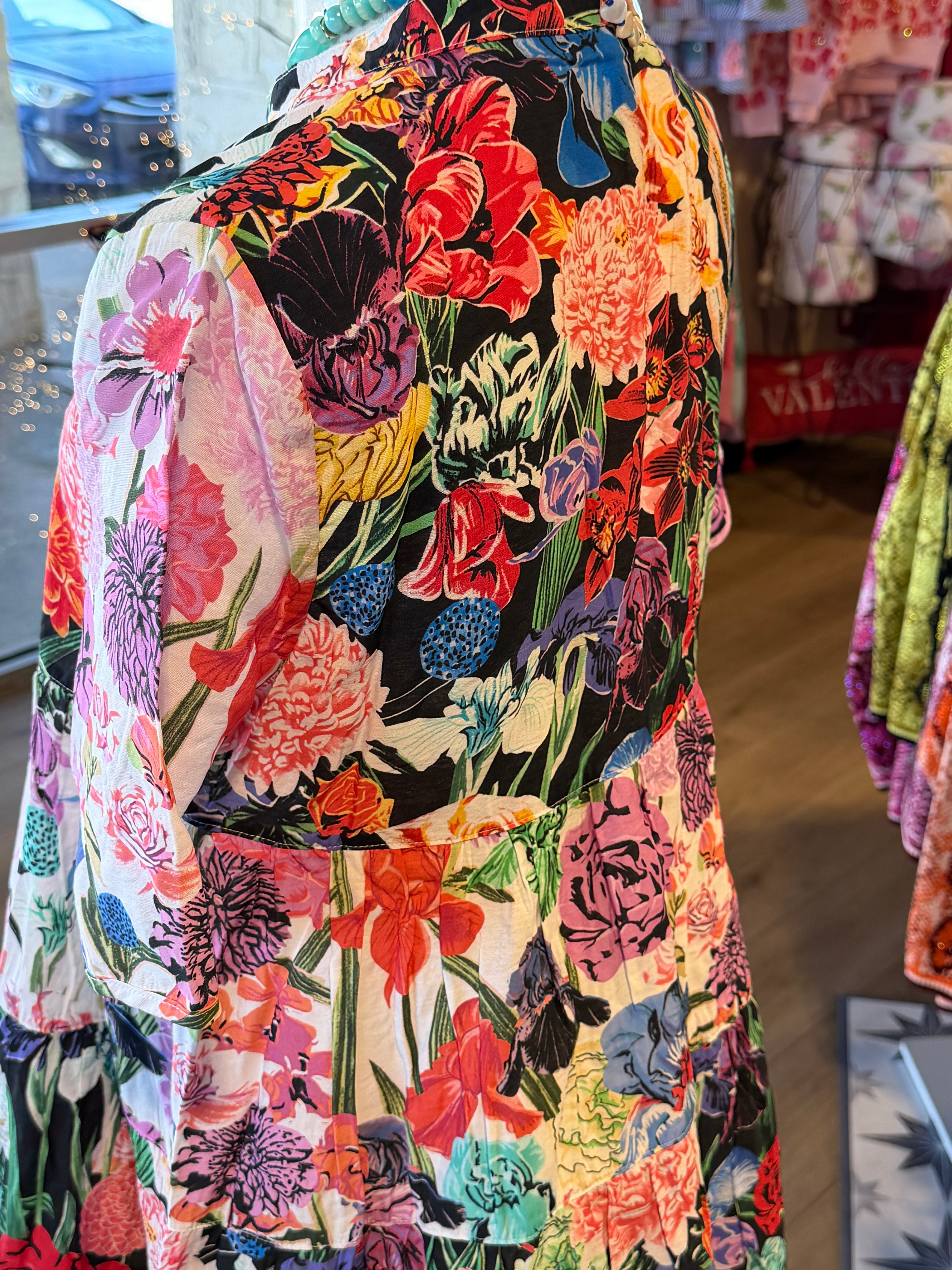 Chloe Printed Layer Dress