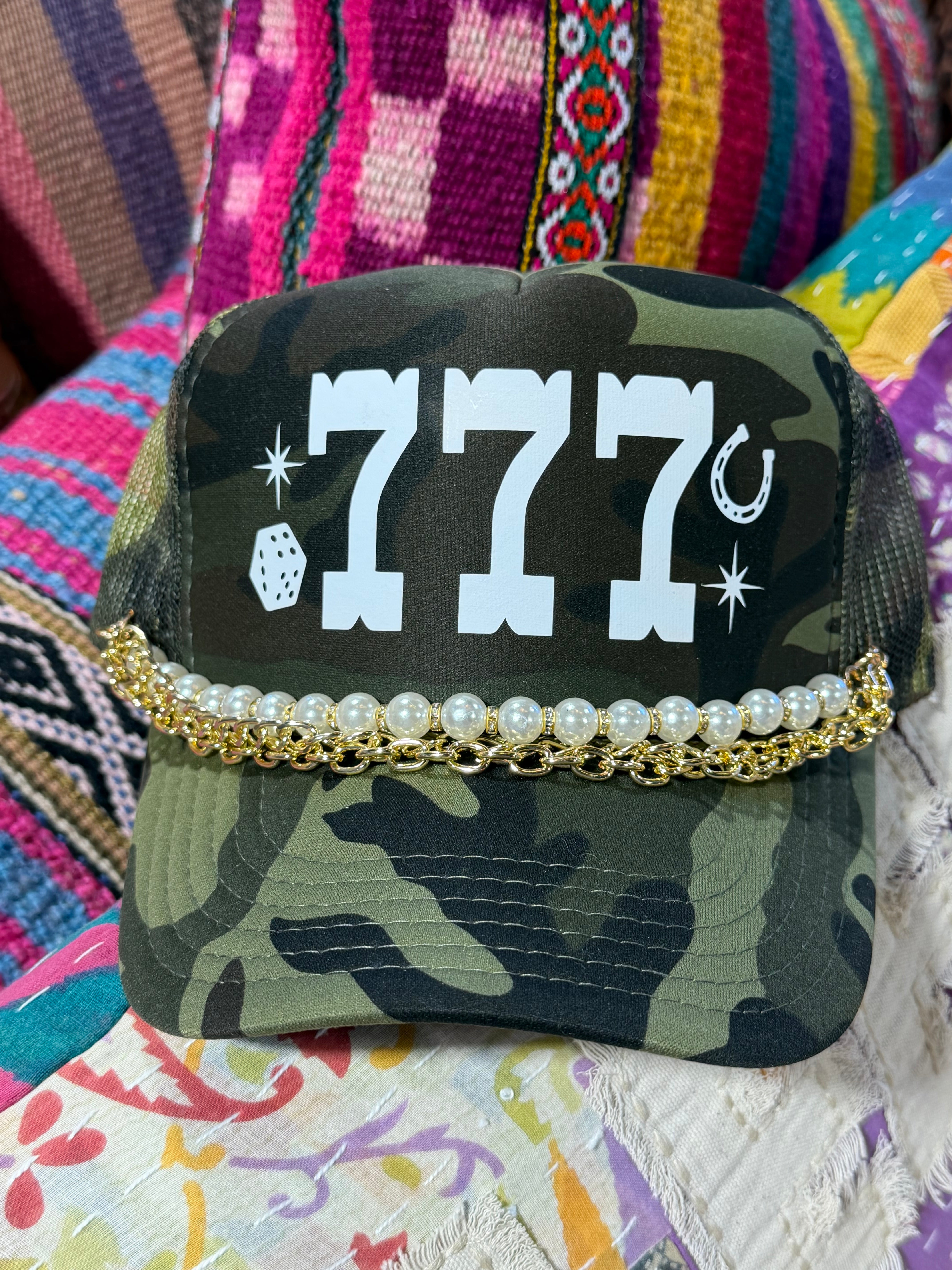 Triple Lucky 7 Hat-2 Styles