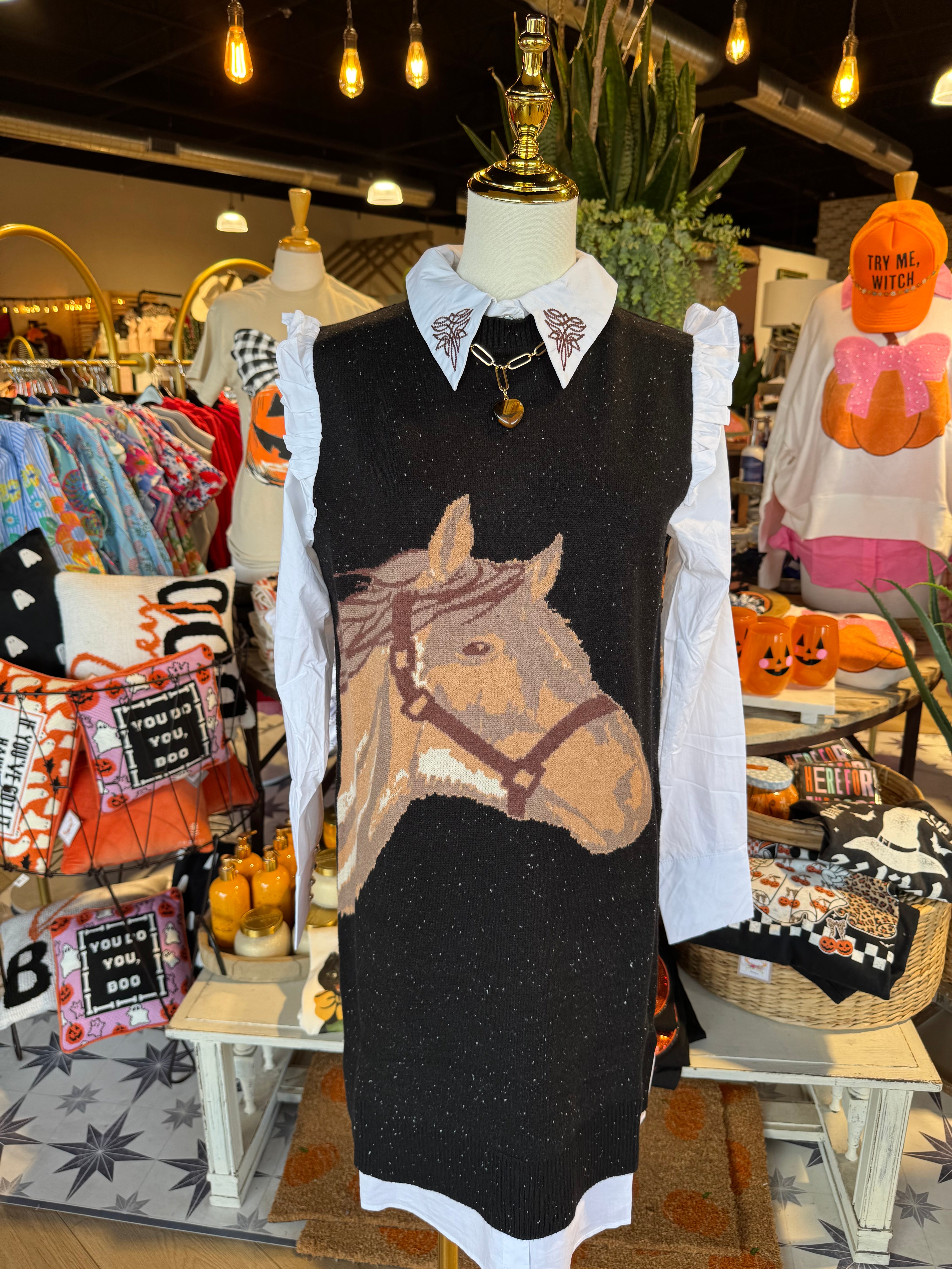 Chestnut Chaser Dress