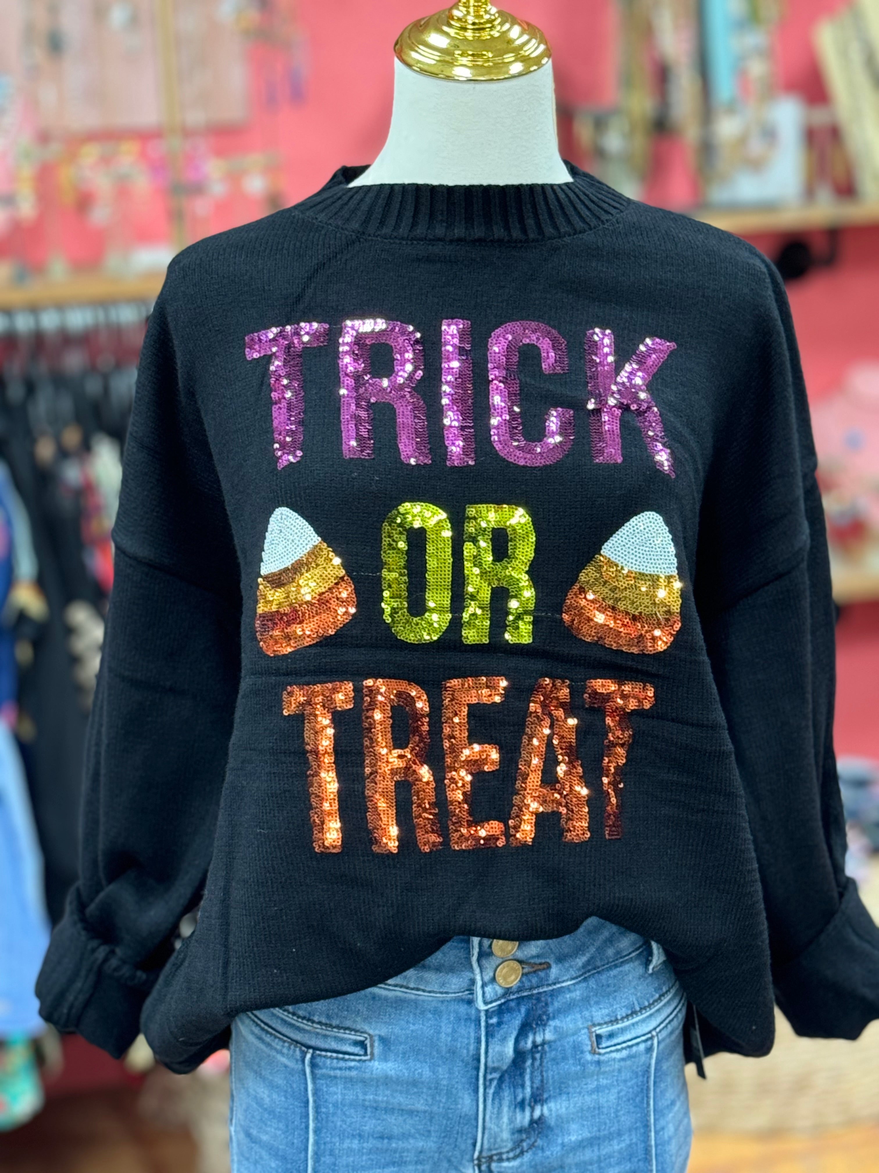 Trick or Treat Sweater