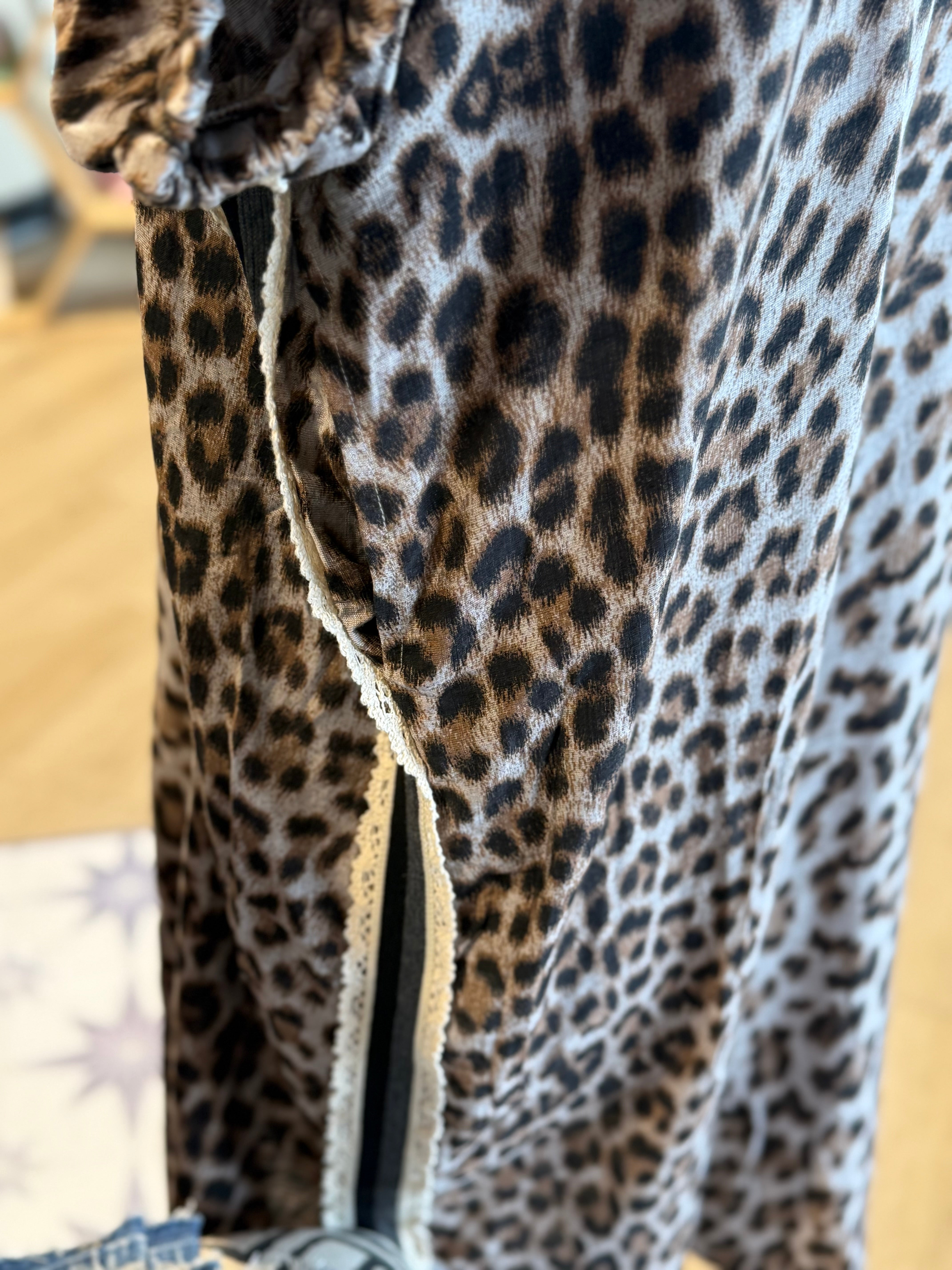 Tracey Leopard Maxi Dress